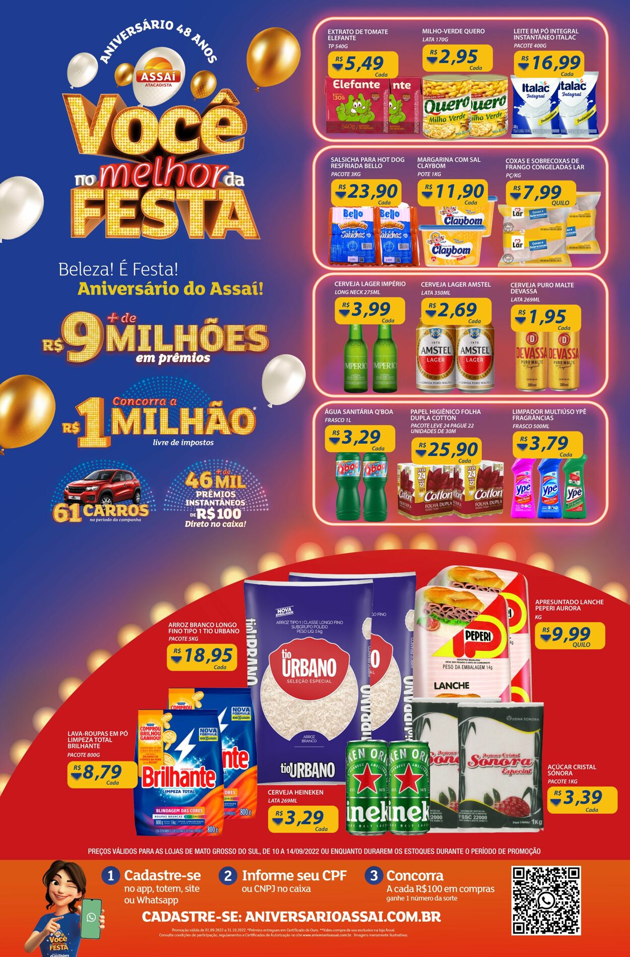 Assaí Atacadista Folheto Promocional Válido de 10 09 a 14 09 Página