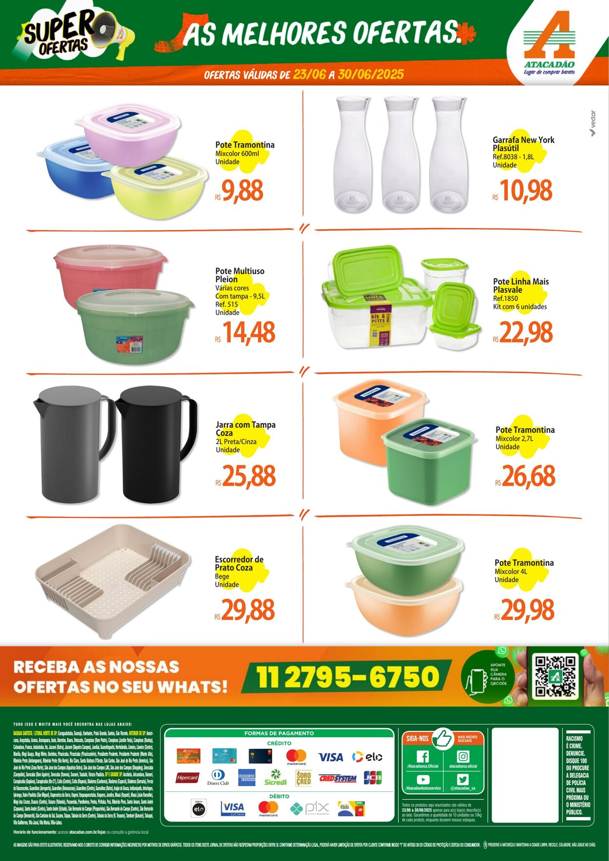 Folheto Atacadão 23.06.2025 - 30.06.2025