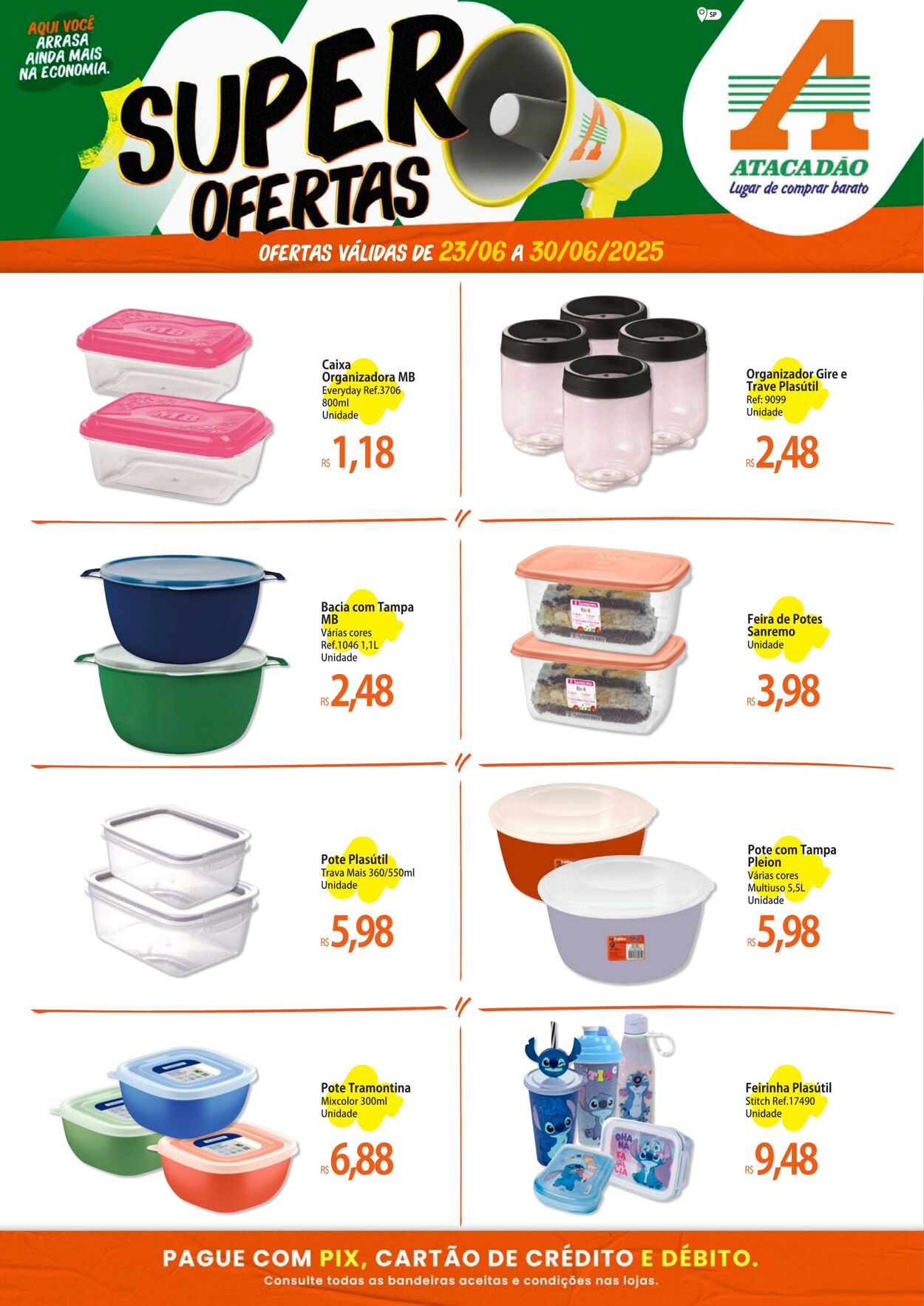 Folheto Atacadão 23.06.2025 - 30.06.2025