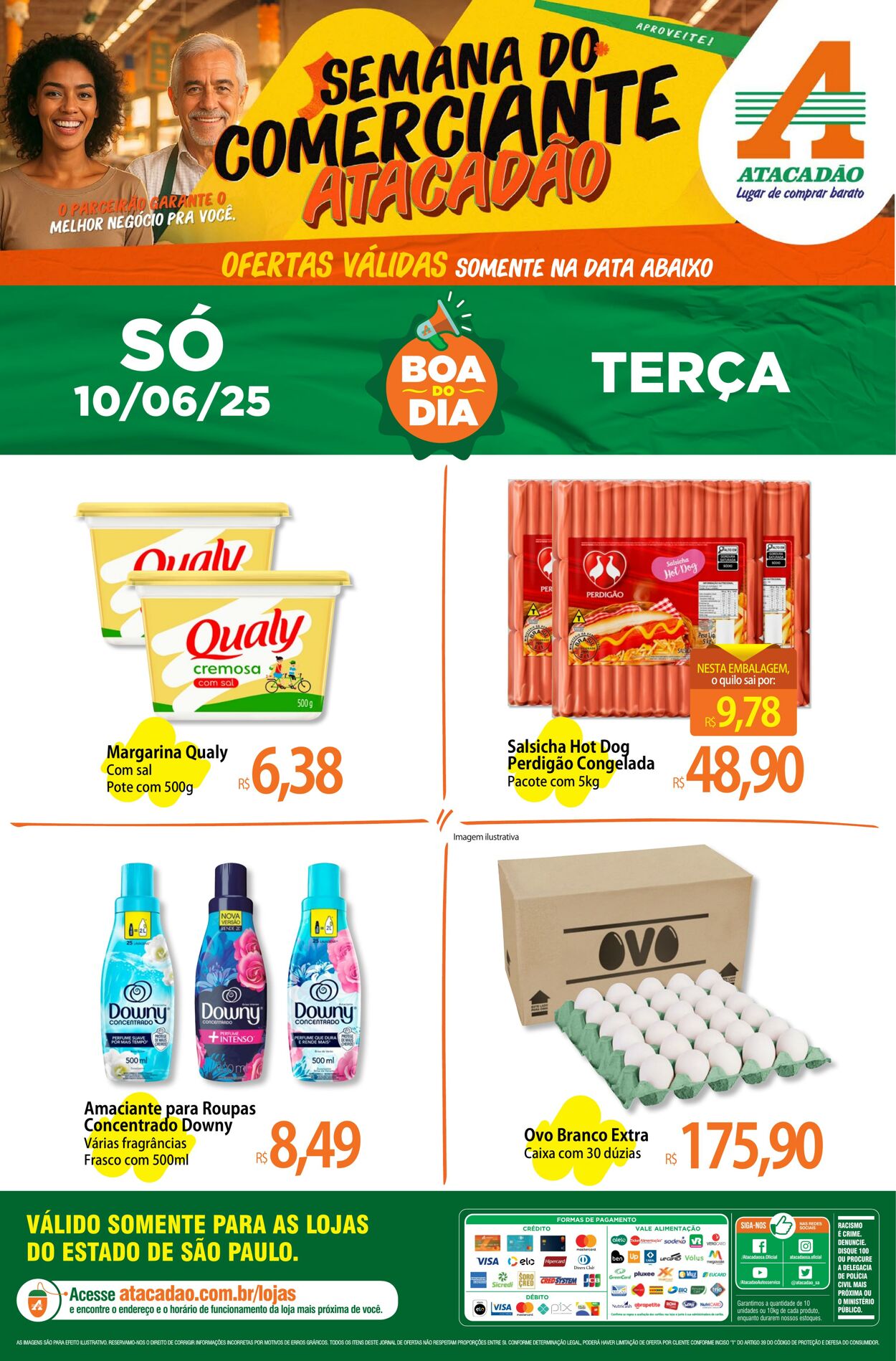 Folheto Atacadão 10.06.2025 - 10.06.2025