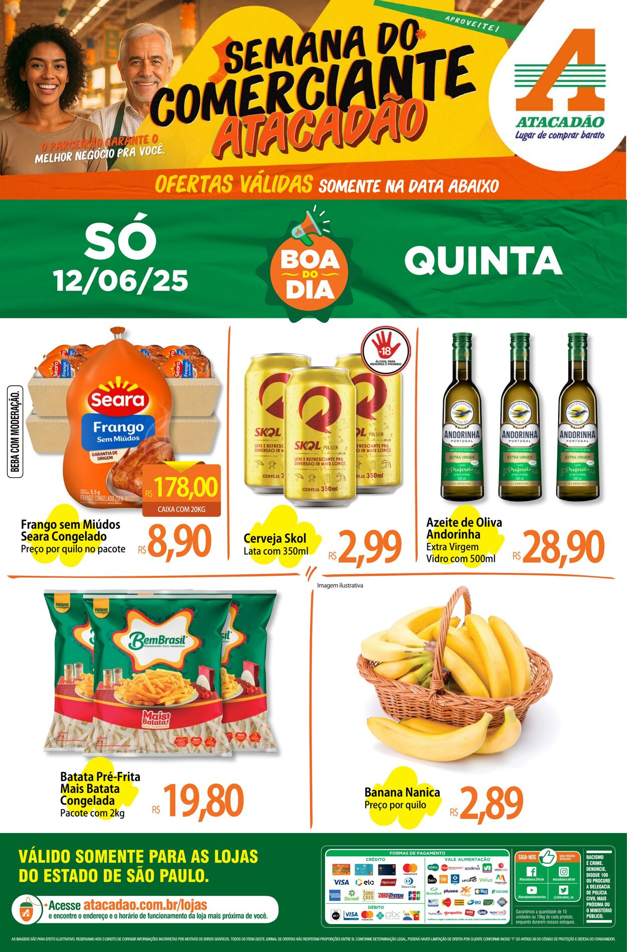 Folheto Atacadão 12.06.2025 - 12.06.2025