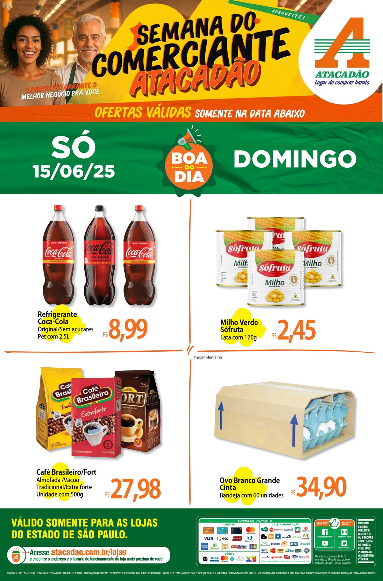 Folheto Atacadão 15.06.2025 - 15.06.2025