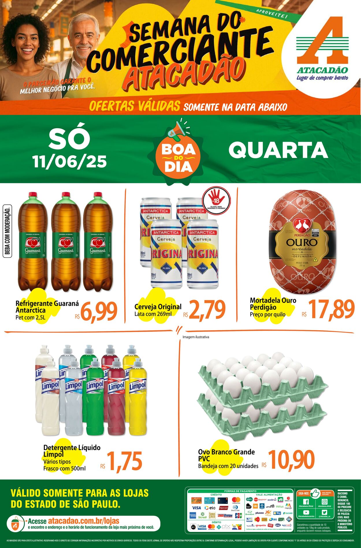 Folheto Atacadão 11.06.2025 - 11.06.2025