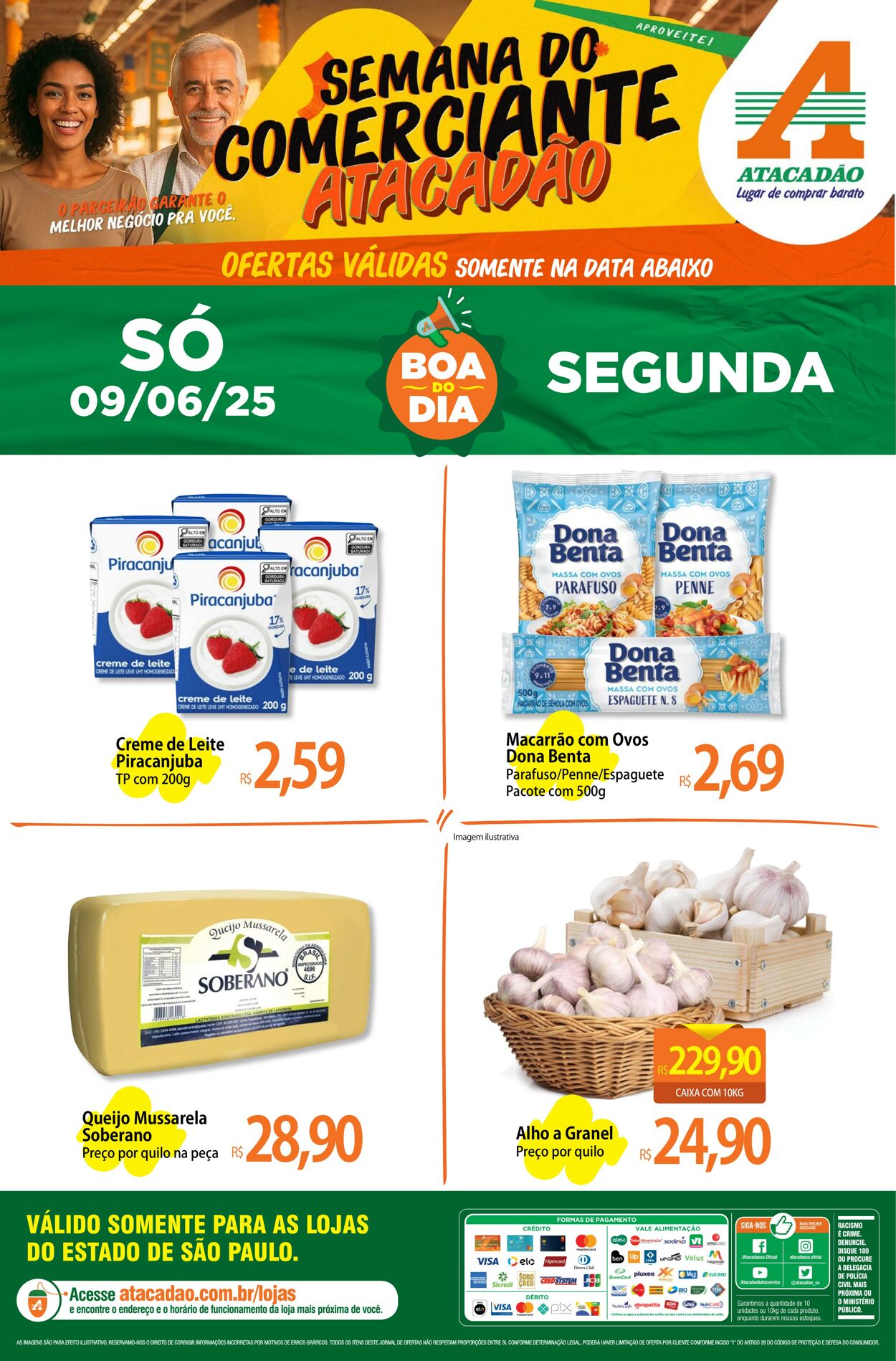 Folheto Atacadão 09.06.2025 - 09.06.2025