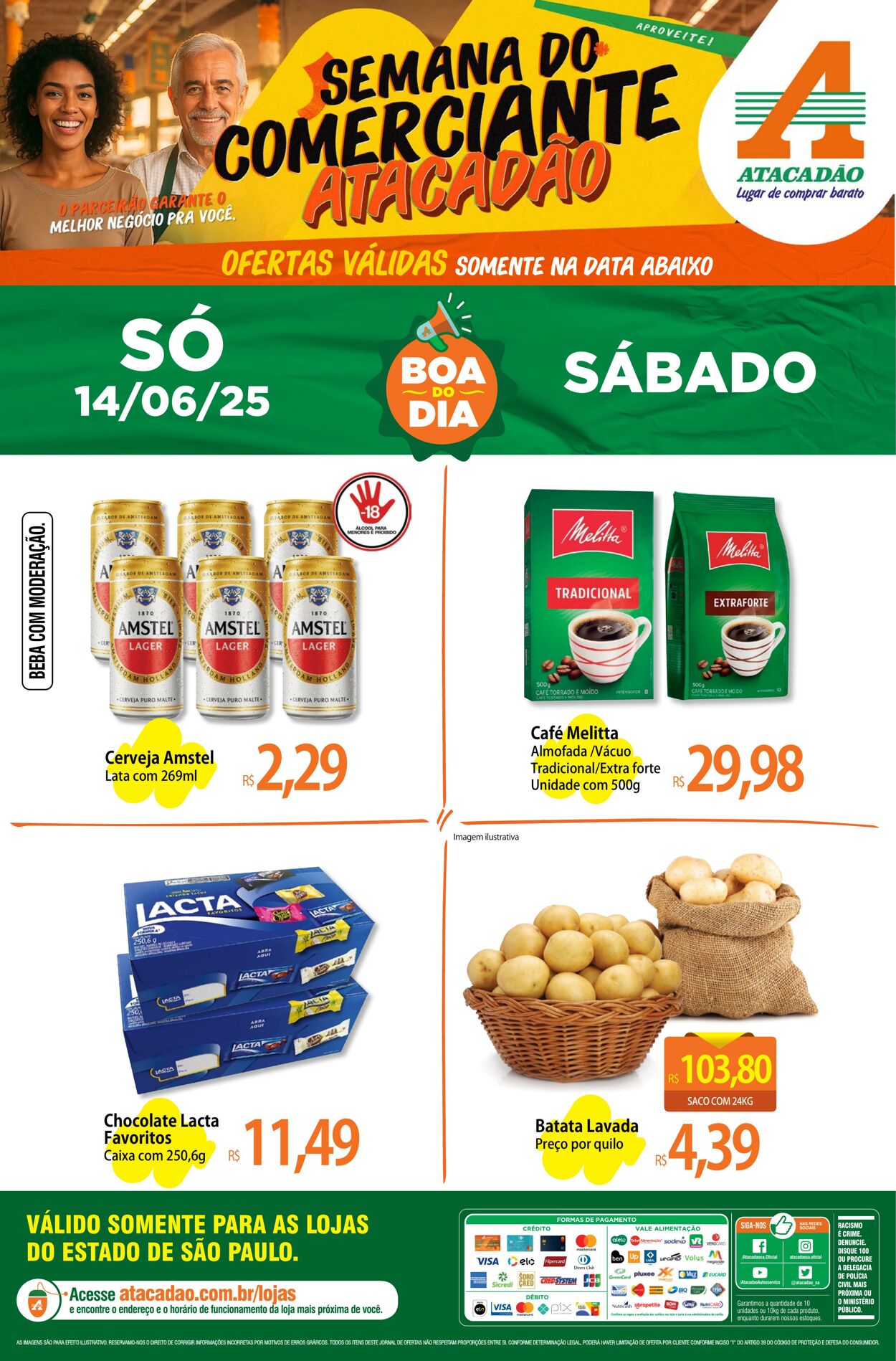 Folheto Atacadão 14.06.2025 - 14.06.2025