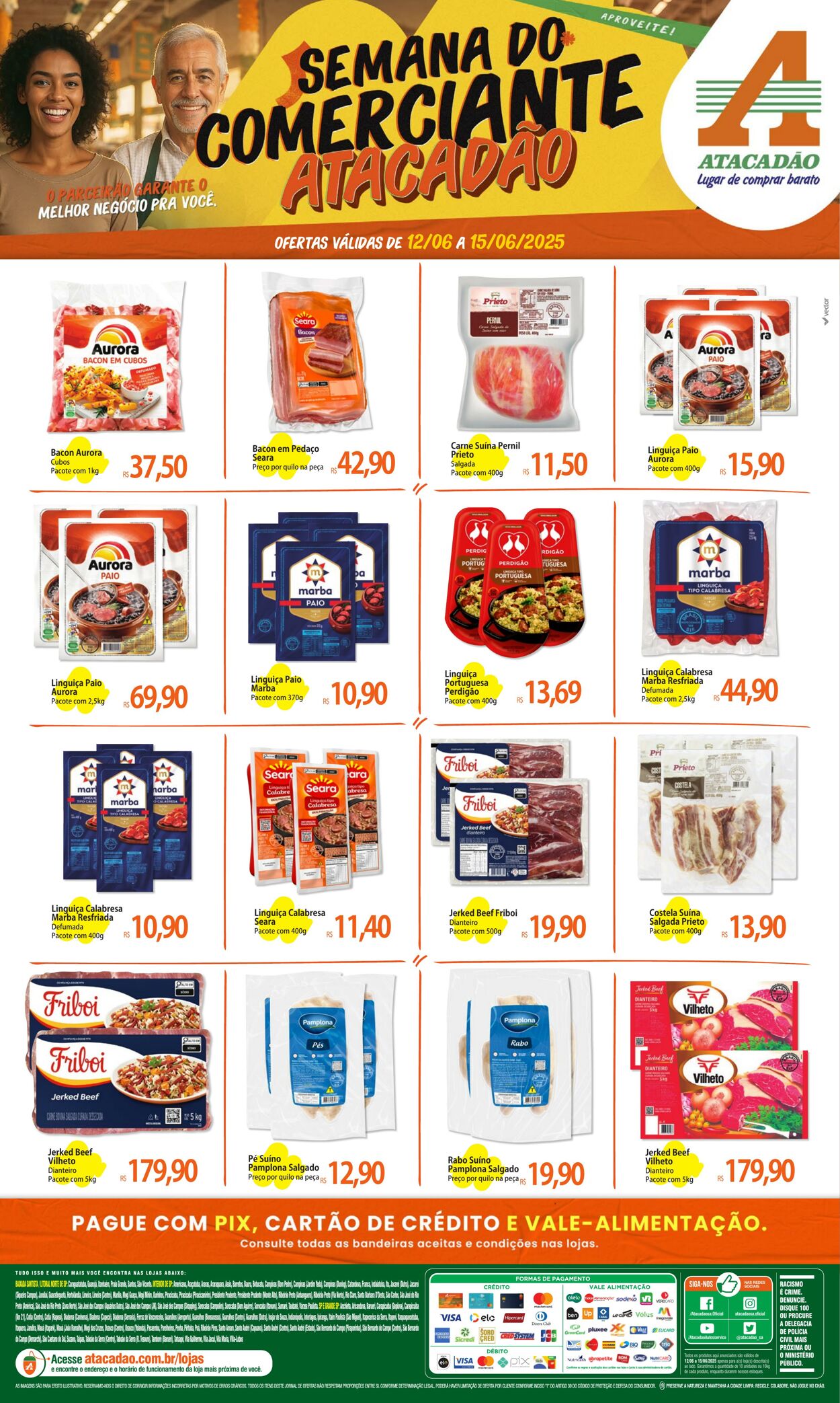 Folheto Atacadão 12.06.2025 - 15.06.2025