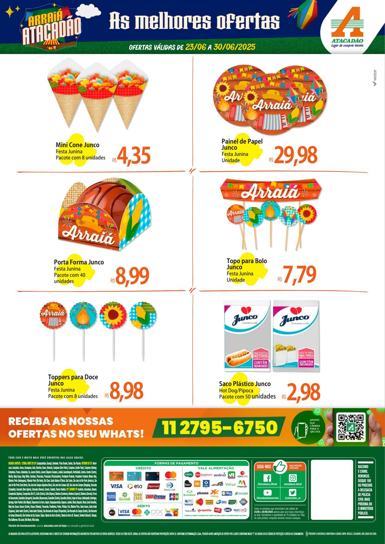 Folheto Atacadão 23.06.2025 - 30.06.2025