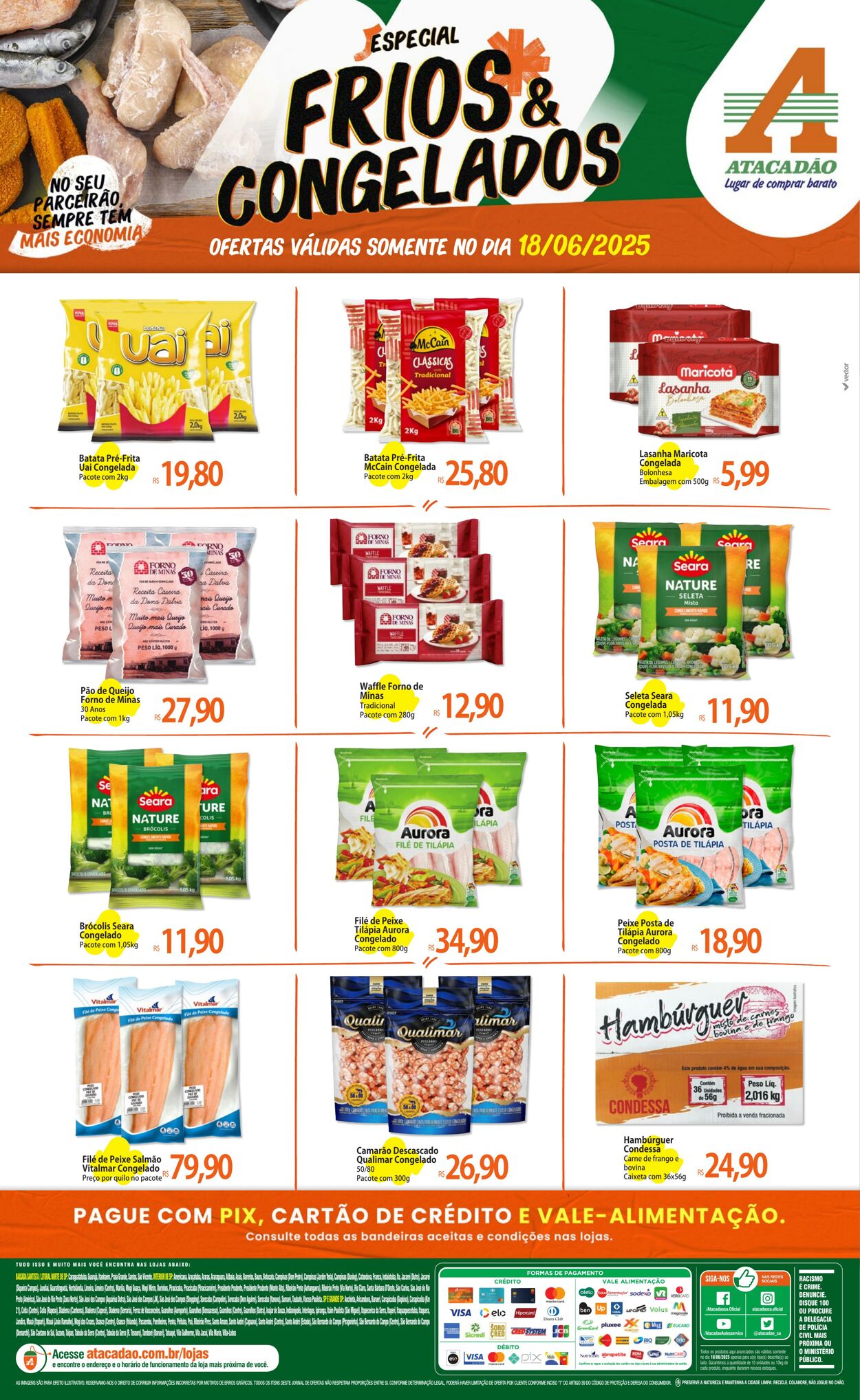 Folheto Atacadão 18.06.2025 - 18.06.2025