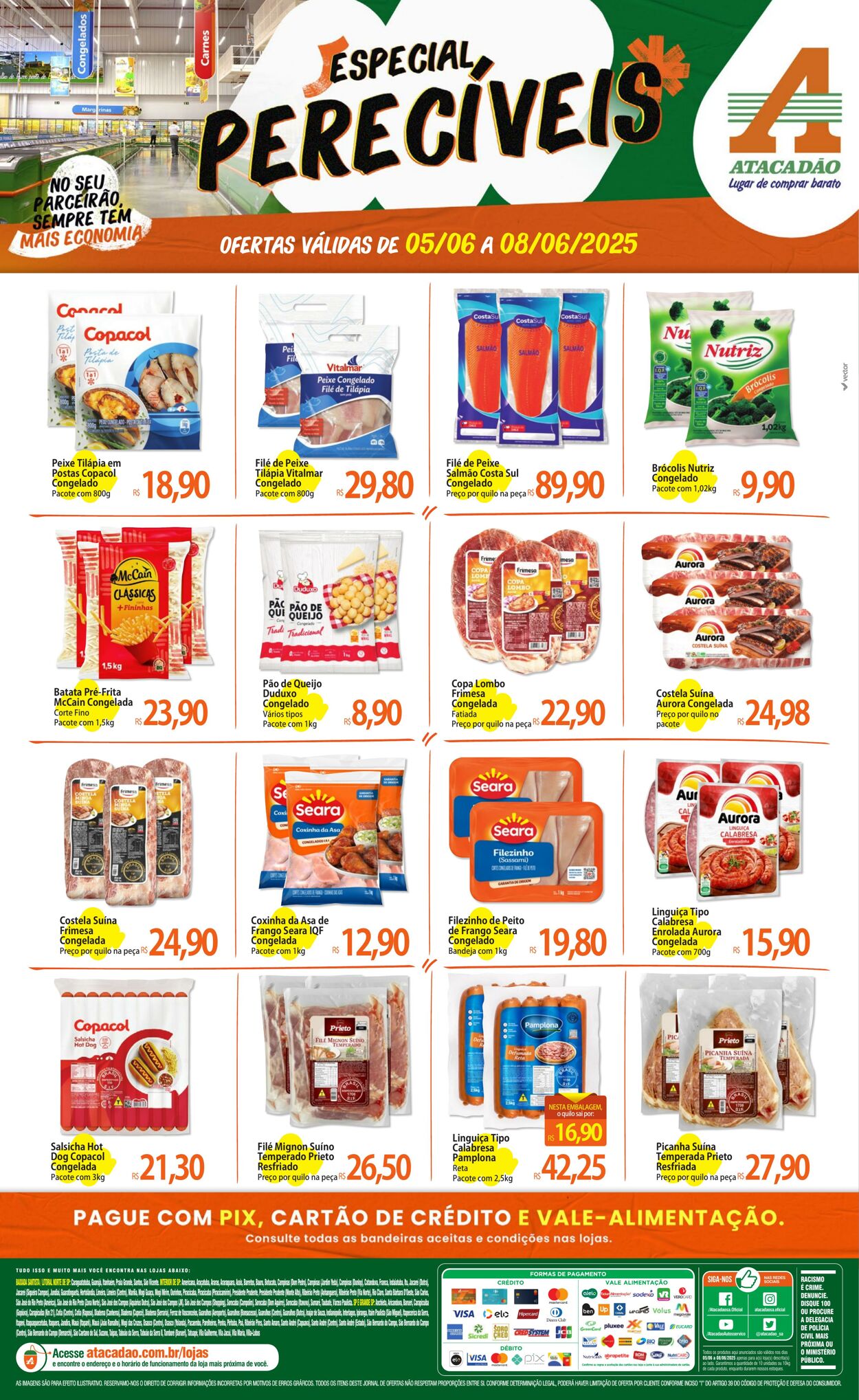 Folheto Atacadão 05.06.2025 - 08.06.2025