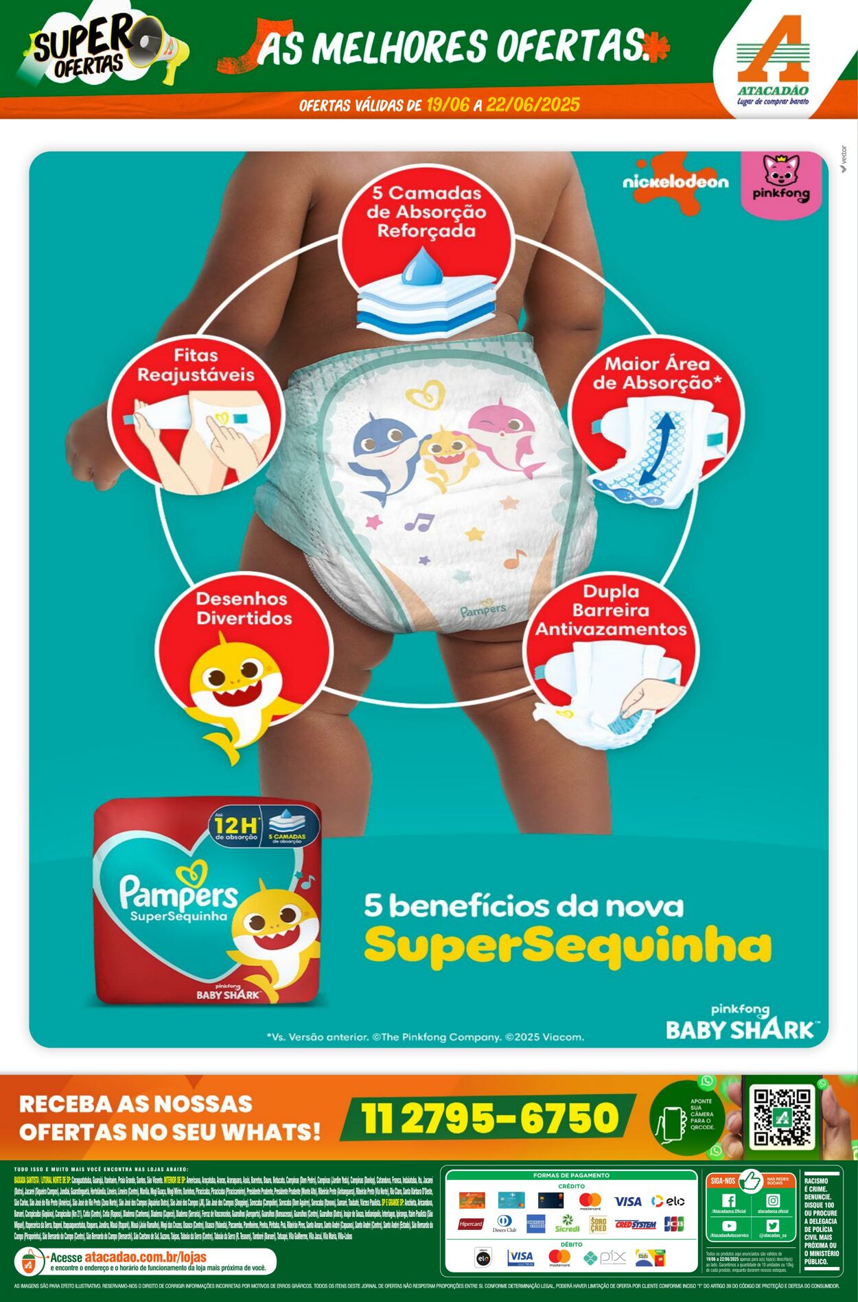 Folheto Atacadão 19.06.2025 - 22.06.2025