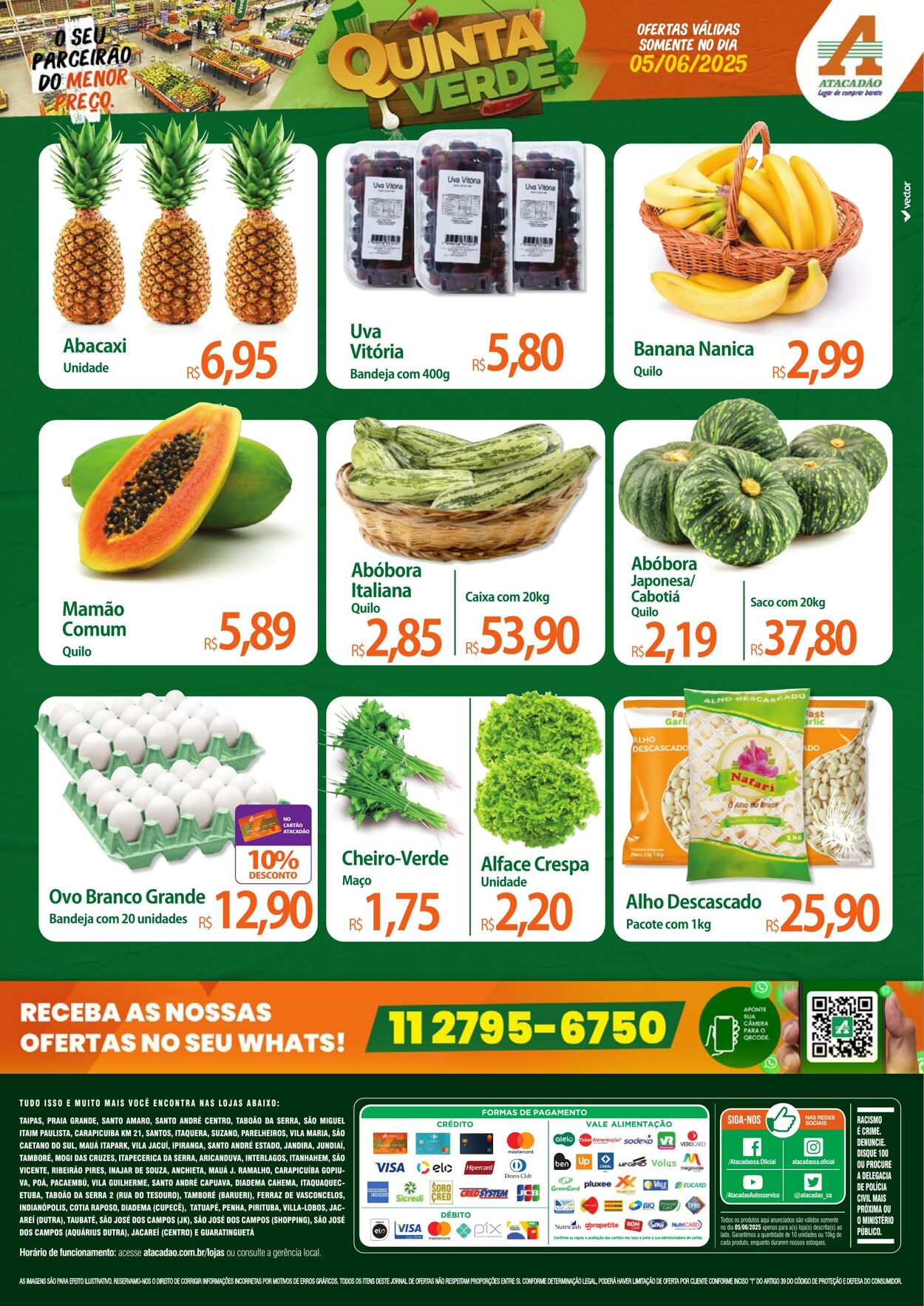 Folheto Atacadão 05.06.2025 - 05.06.2025