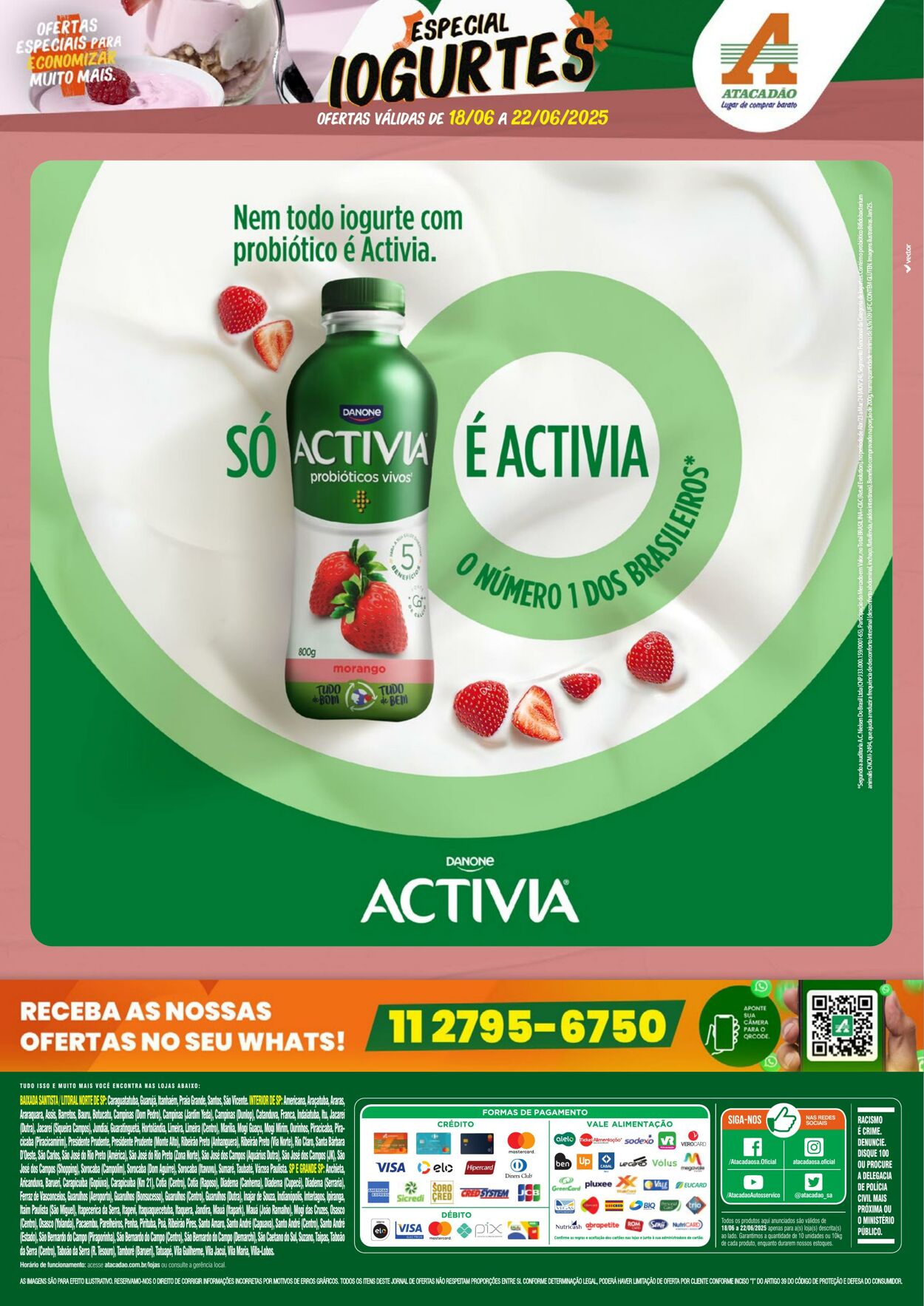 Folheto Atacadão 18.06.2025 - 22.06.2025