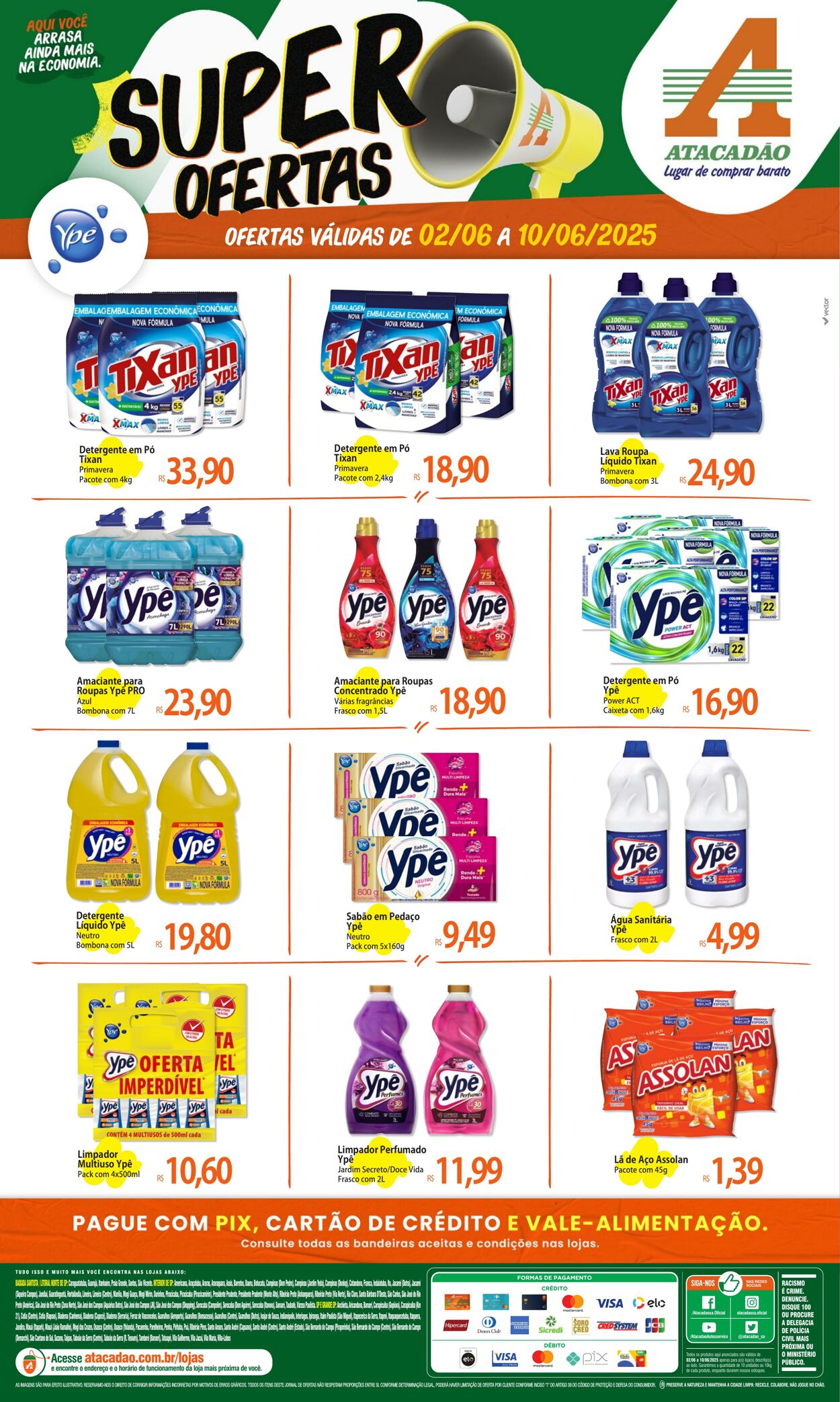 Folheto Atacadão 02.06.2025 - 10.06.2025