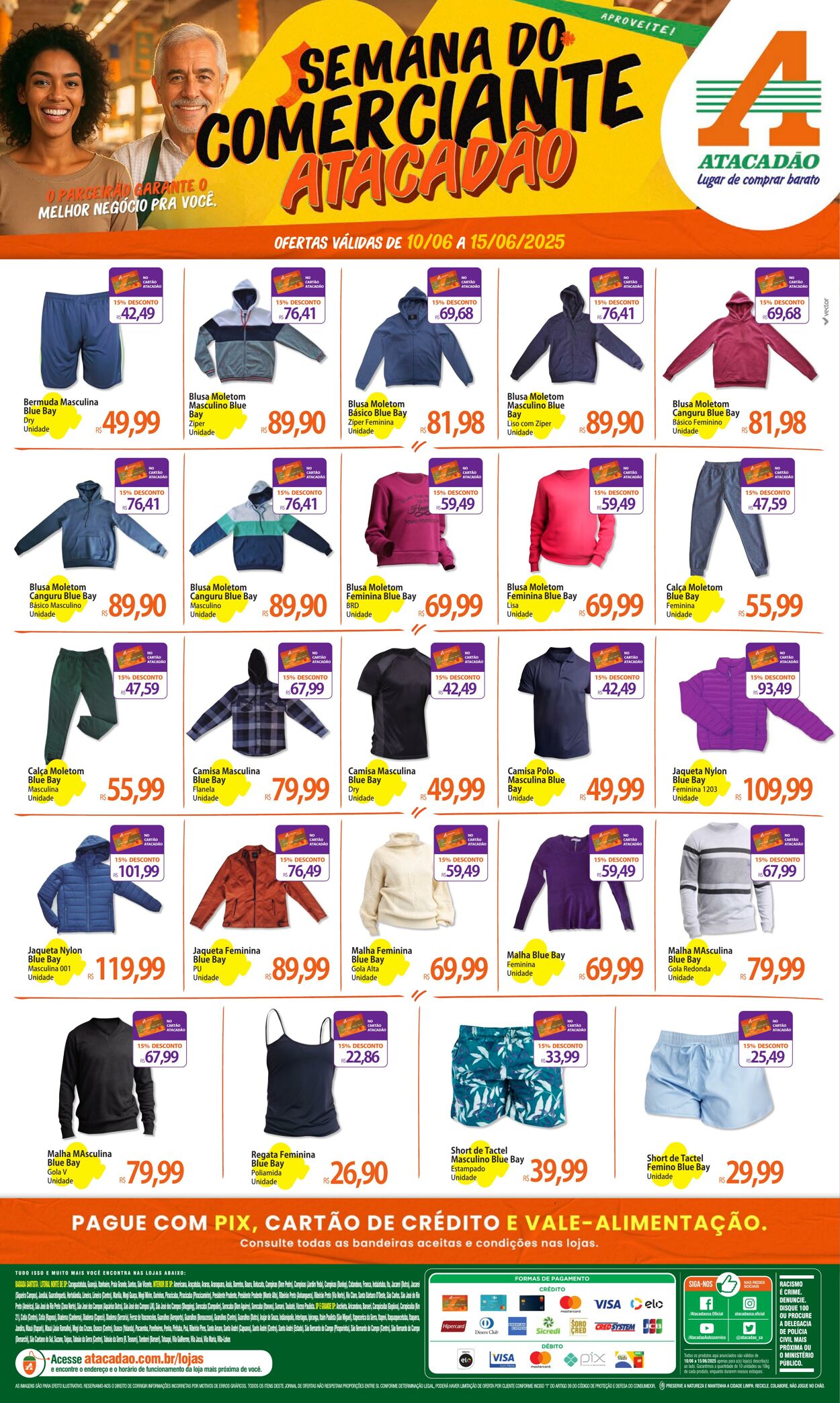 Folheto Atacadão 10.06.2025 - 15.06.2025