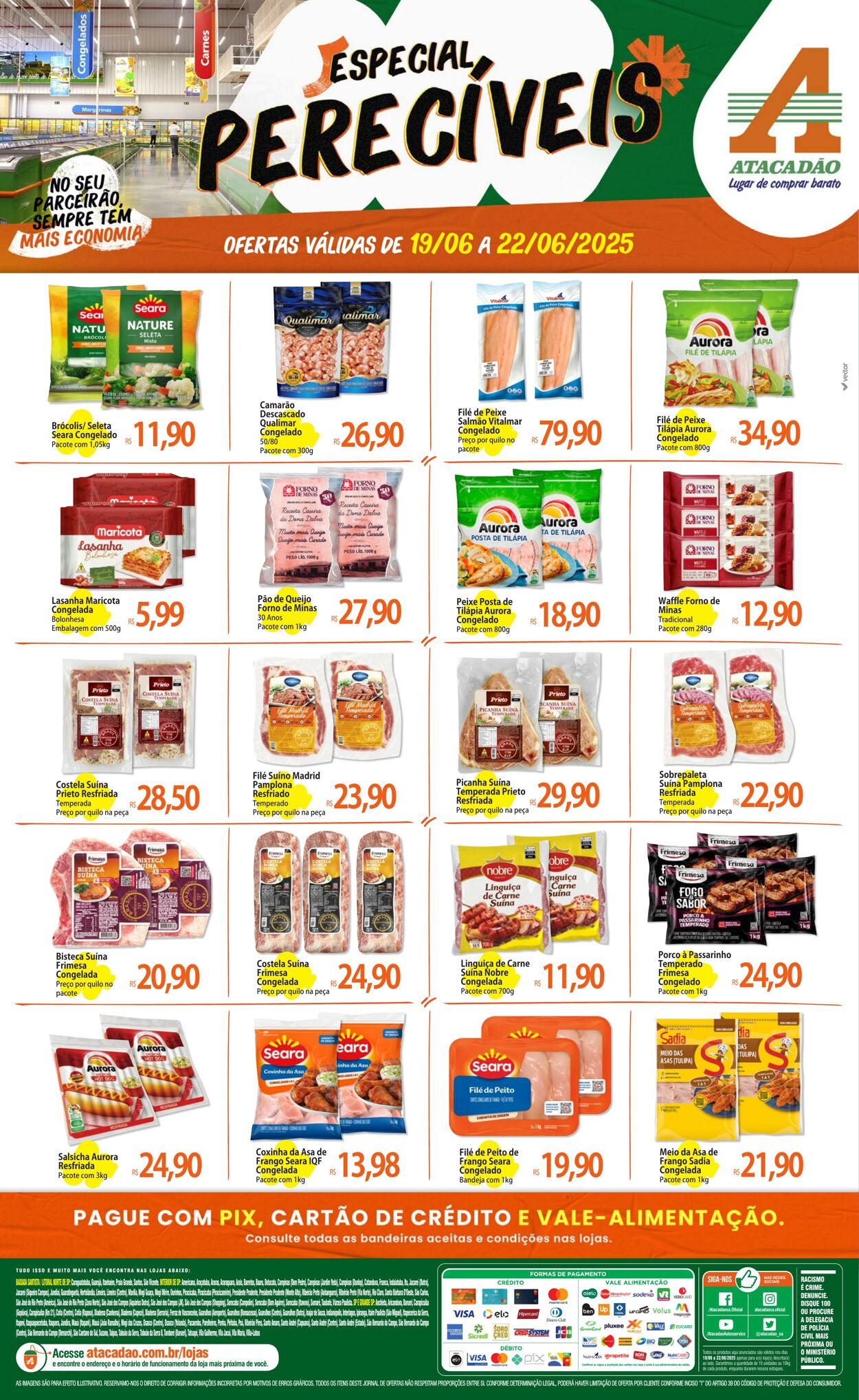 Folheto Atacadão 19.06.2025 - 22.06.2025