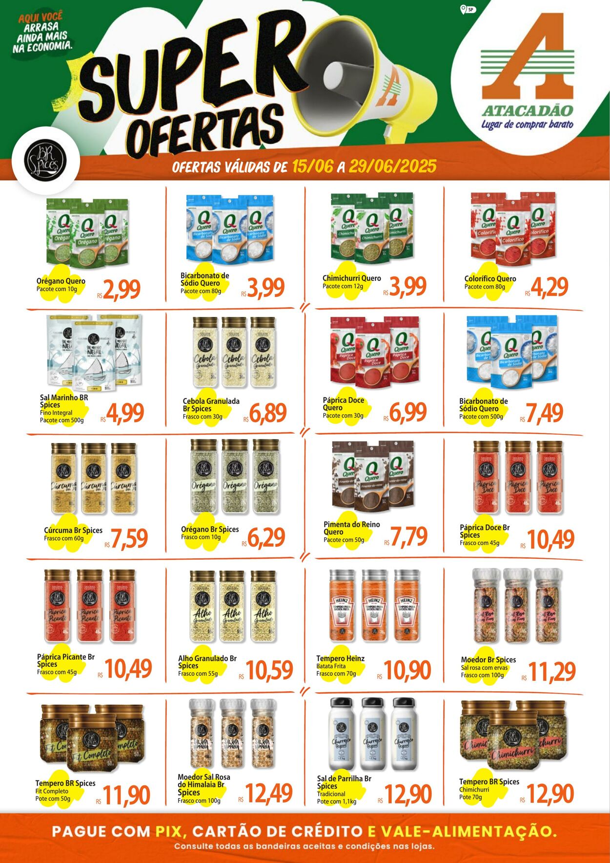 Folheto Atacadão 15.06.2025 - 29.06.2025