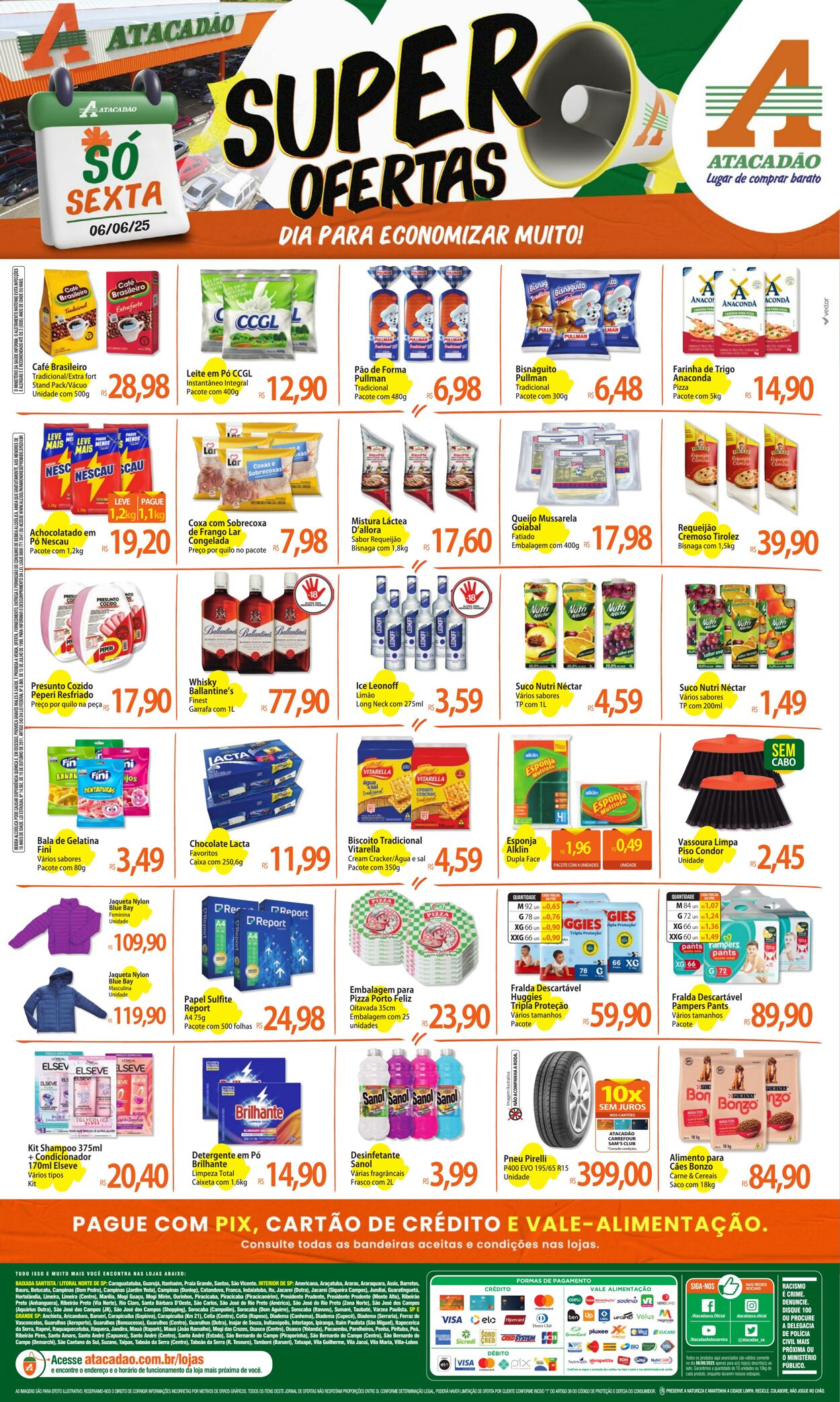 Folheto Atacadão 06.06.2025 - 06.06.2025
