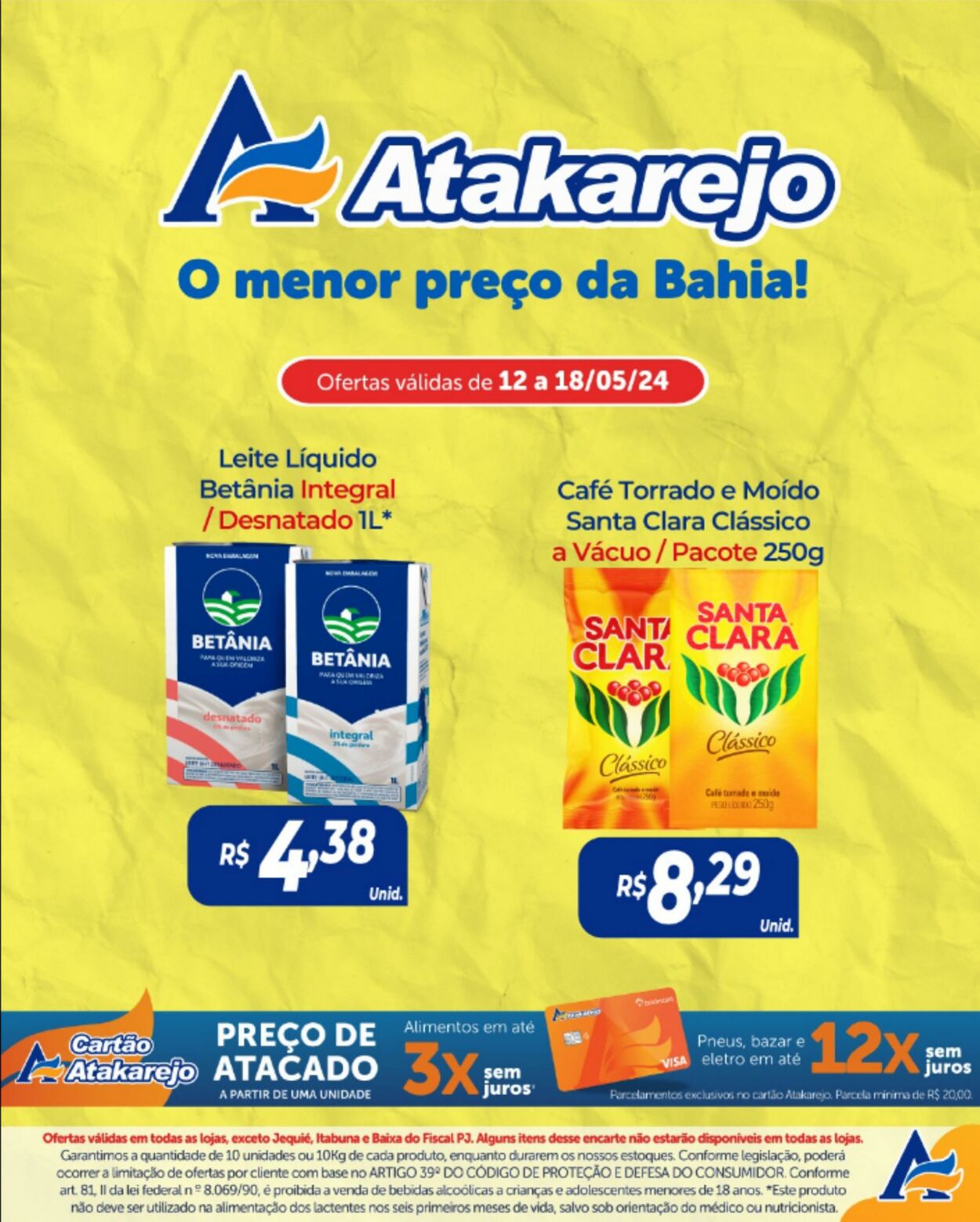 Folheto Atakadão Atakarejo 12.05.2024 - 18.05.2024