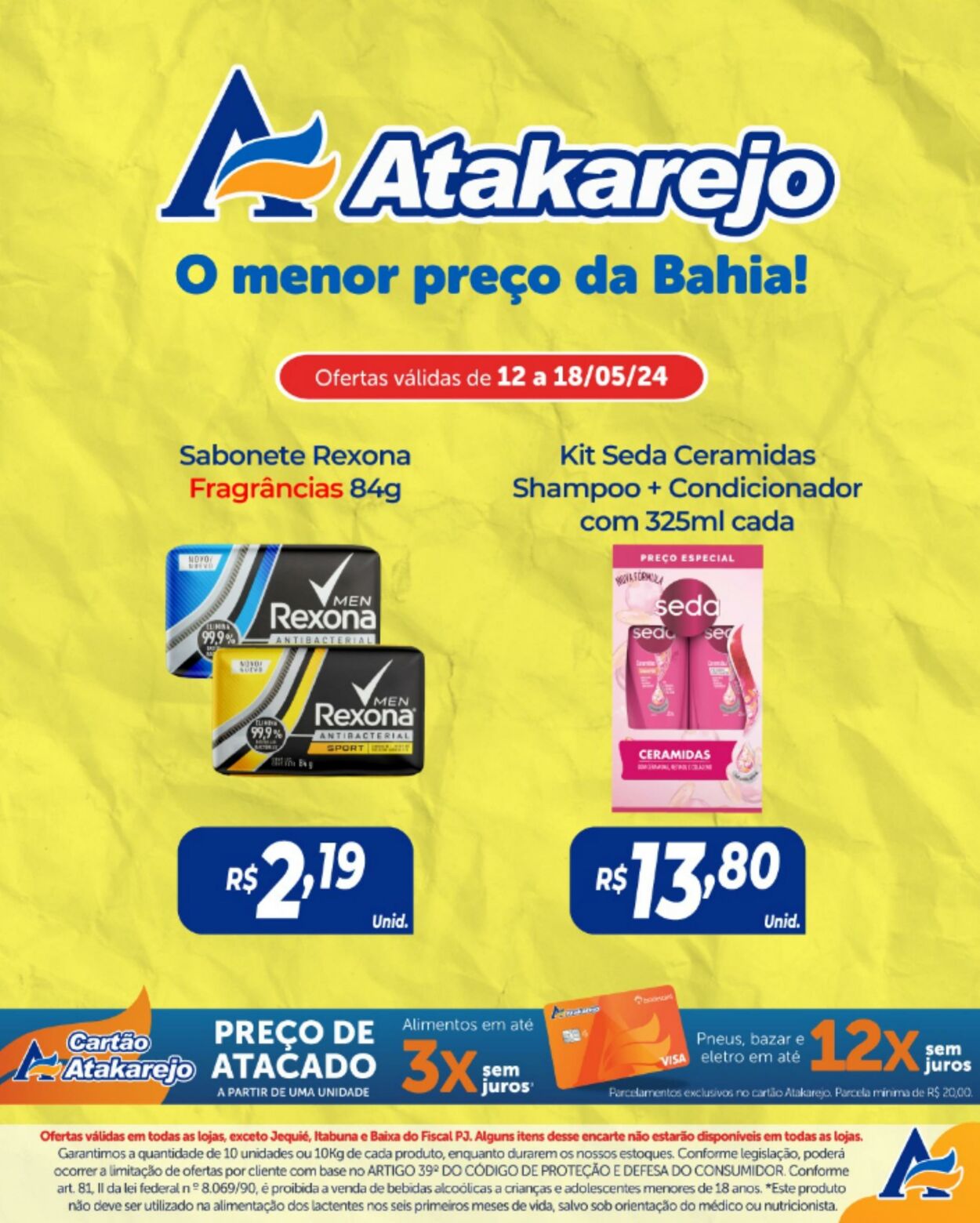 Folheto Atakadão Atakarejo 12.05.2024 - 18.05.2024