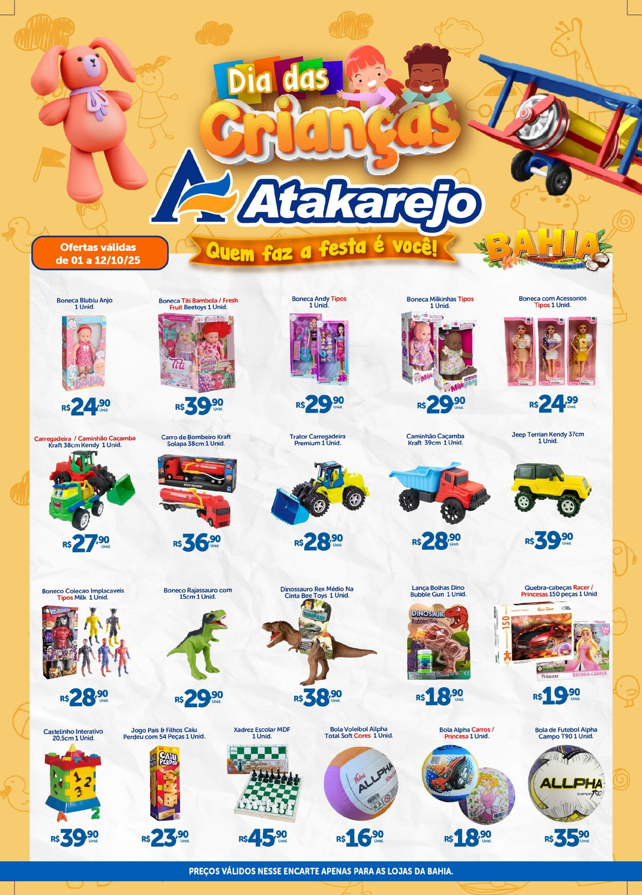 Folheto Atakadão Atakarejo 08.10.2025 - 22.10.2025