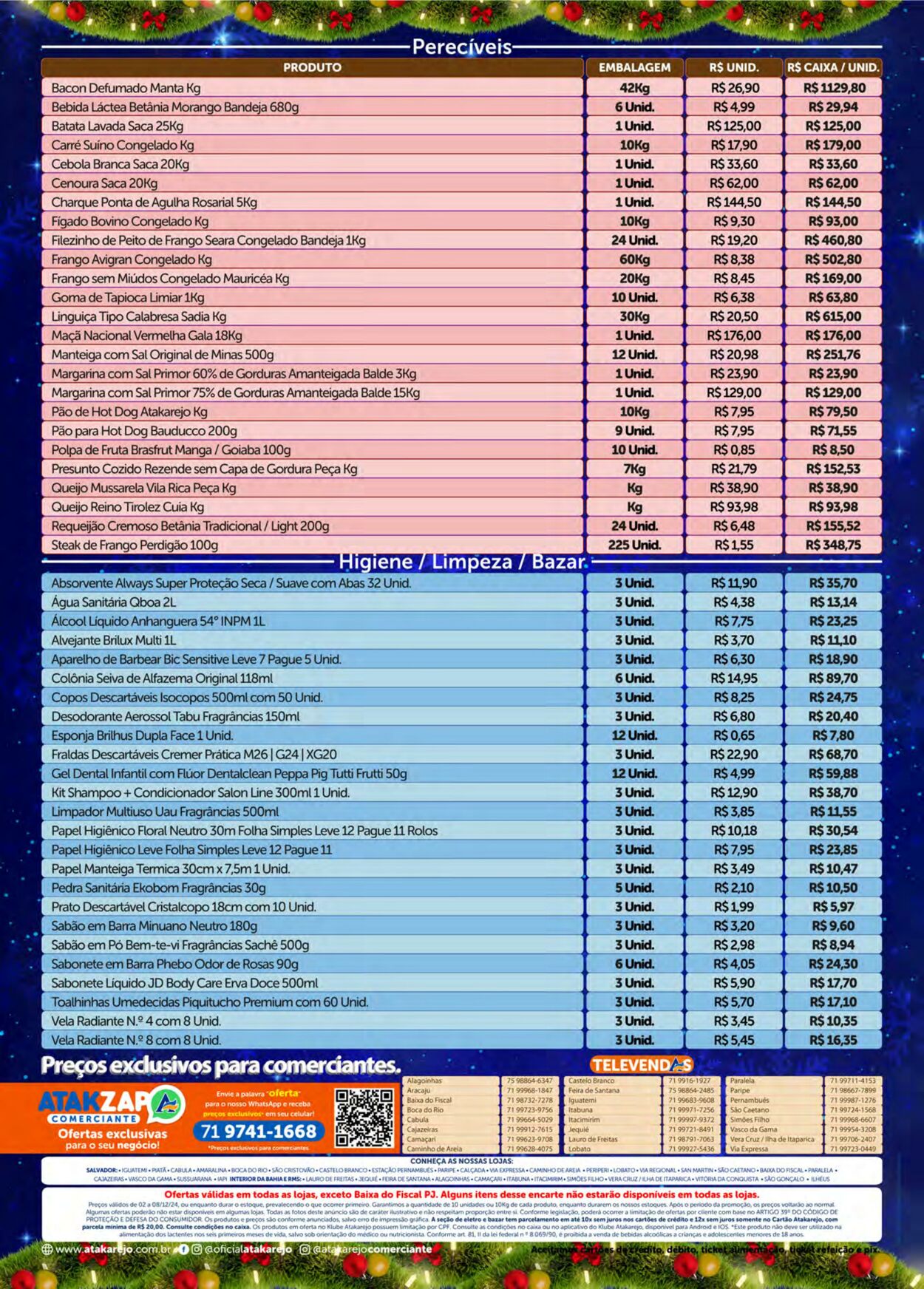 Folheto Atakadão Atakarejo 03.12.2024 - 15.12.2024