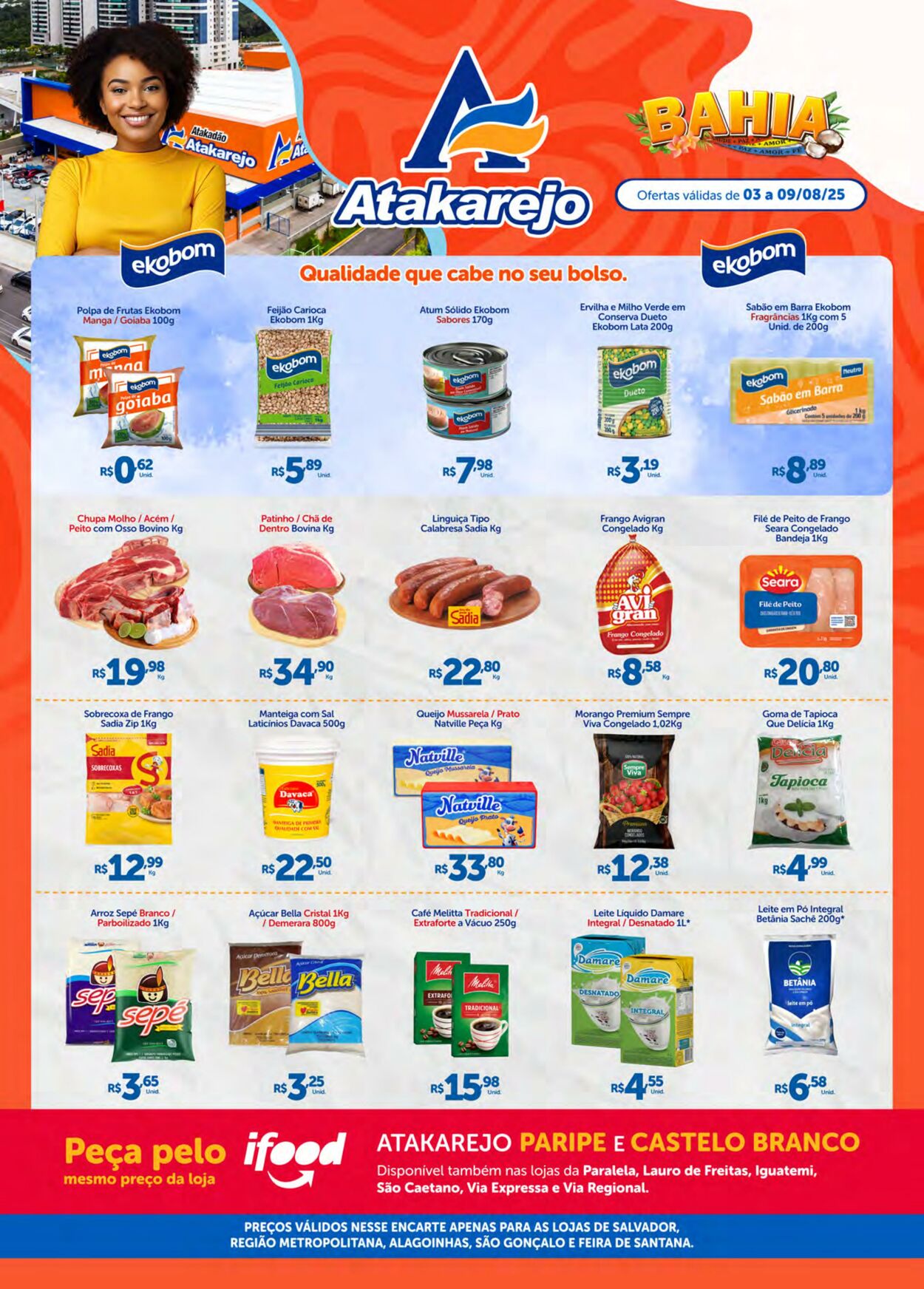 Folheto Atakadão Atakarejo 03.08.2025 - 09.08.2025