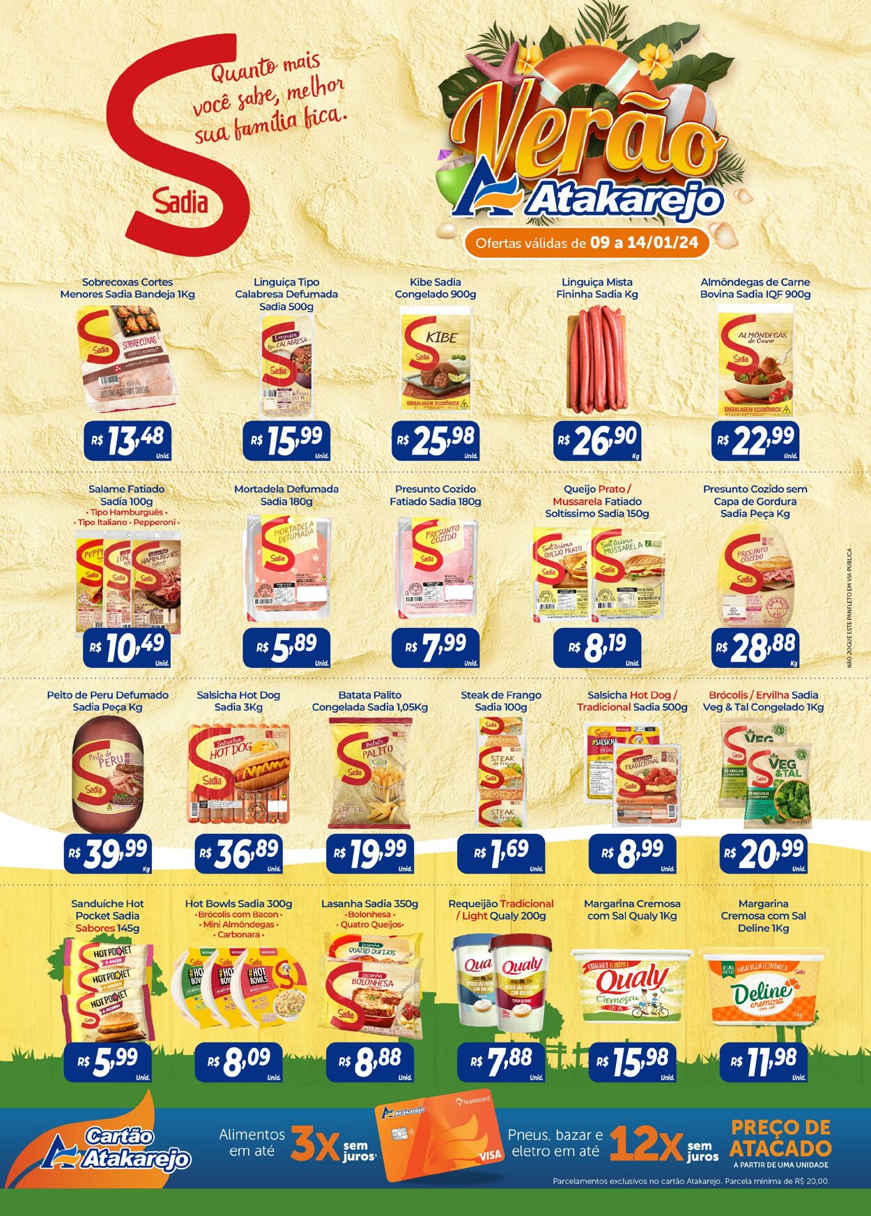 Atakadão Atakarejo Folheto Promocional Válido De 0901 A 1401 Página Nº 1 5985