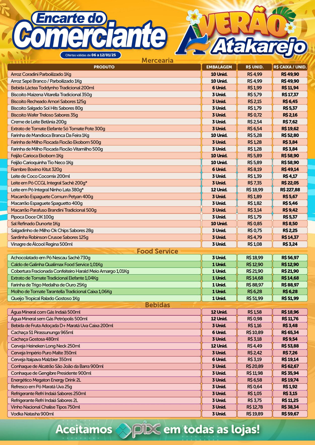 Folheto Atakadão Atakarejo 07.01.2025 - 21.01.2025