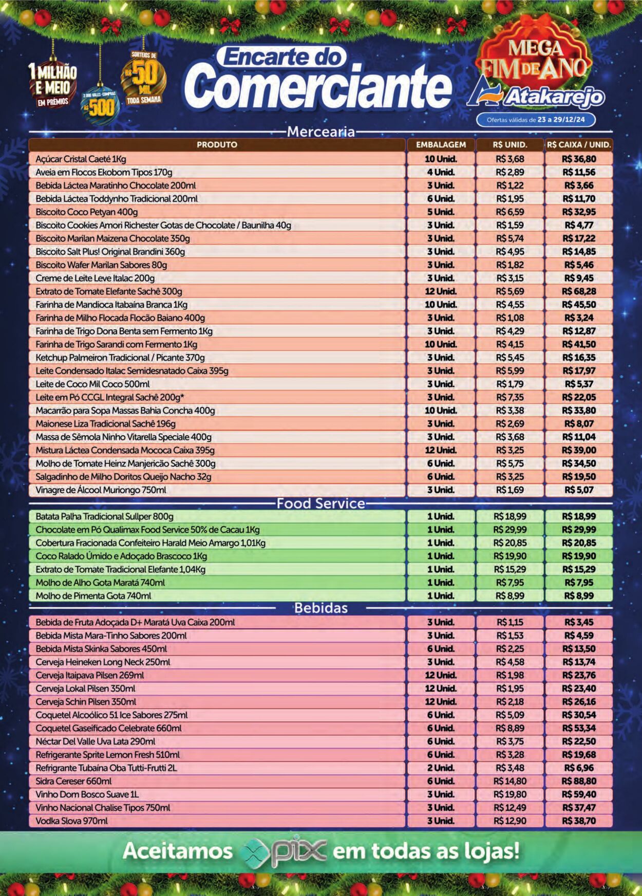 Atakadão Atakarejo Folhetos promocionais