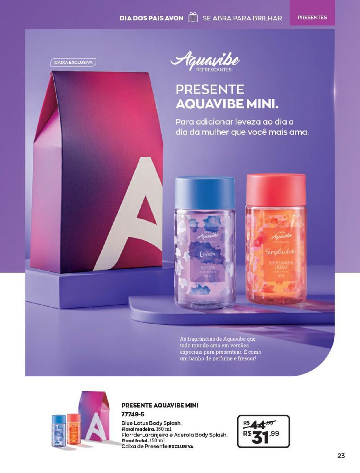 Folheto Avon 14.08.2023 - 03.09.2023