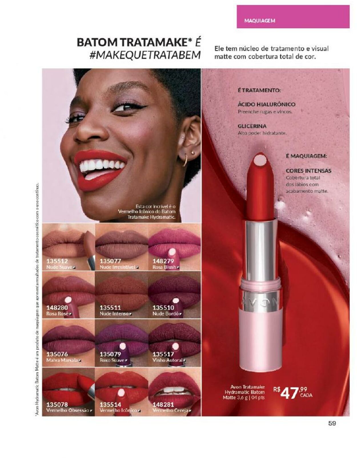 Folheto Avon 20.11.2023 - 30.11.2023