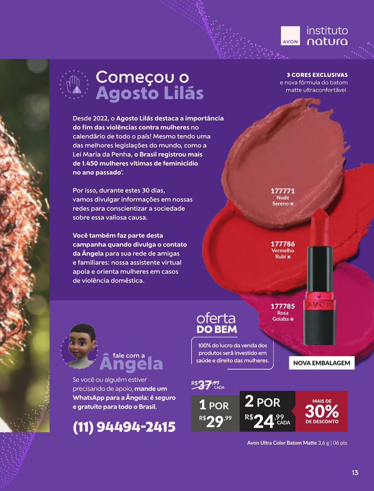 Folheto Avon 16.07.2025 - 30.07.2025