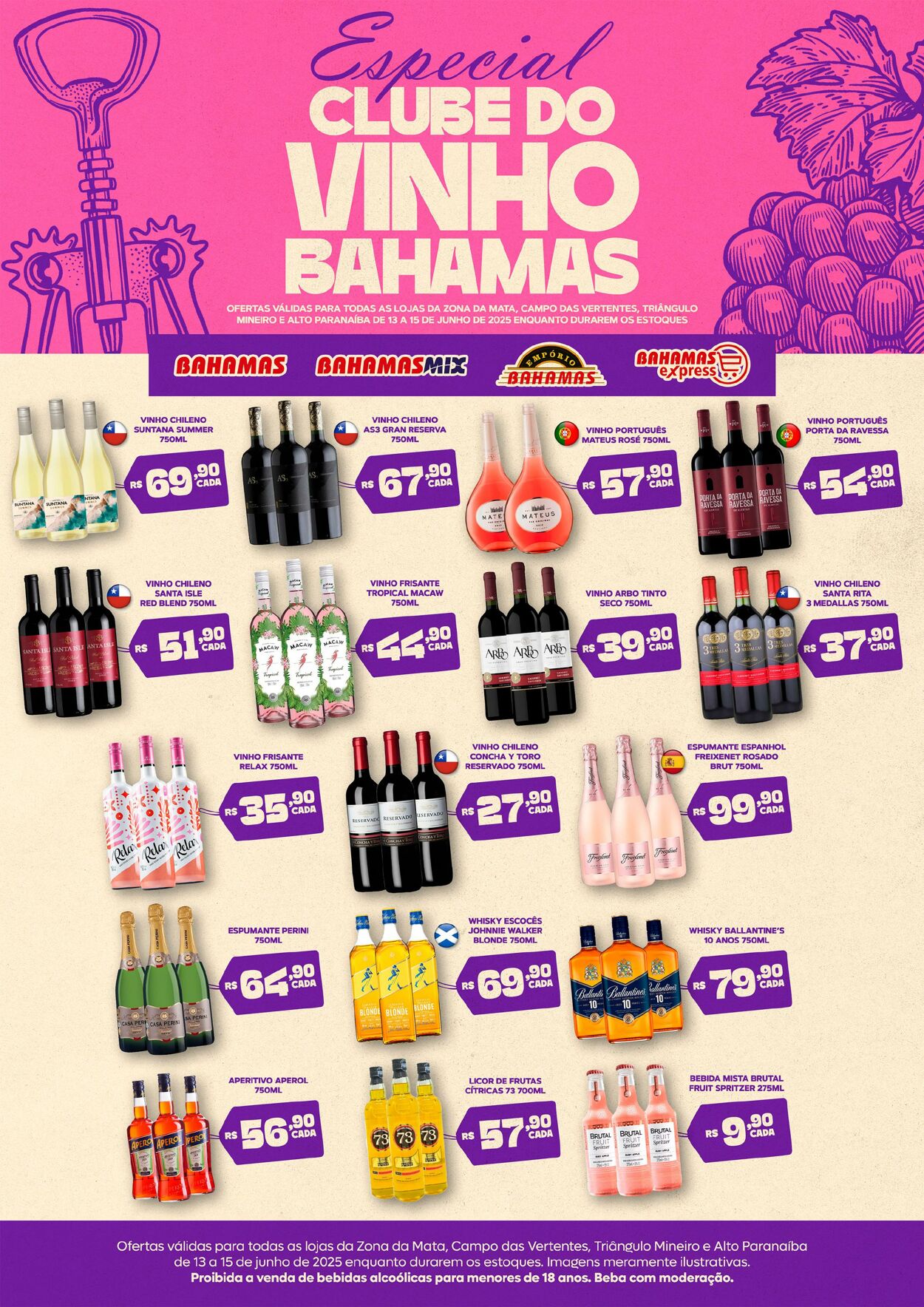 Folheto Bahamas 15.06.2025 - 15.06.2025