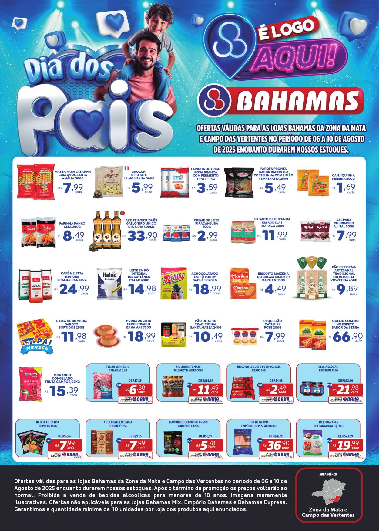 Folheto Bahamas 07.08.2025 - 10.08.2025