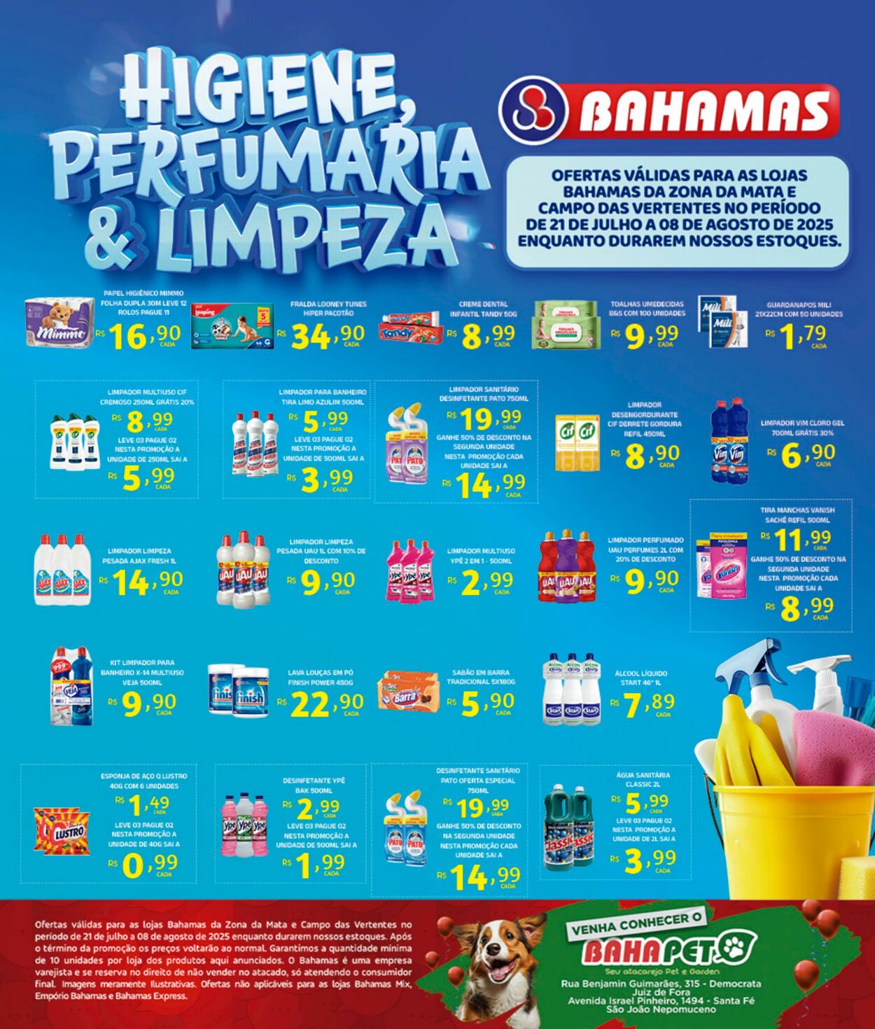 Folheto Bahamas 21.07.2025 - 08.08.2025