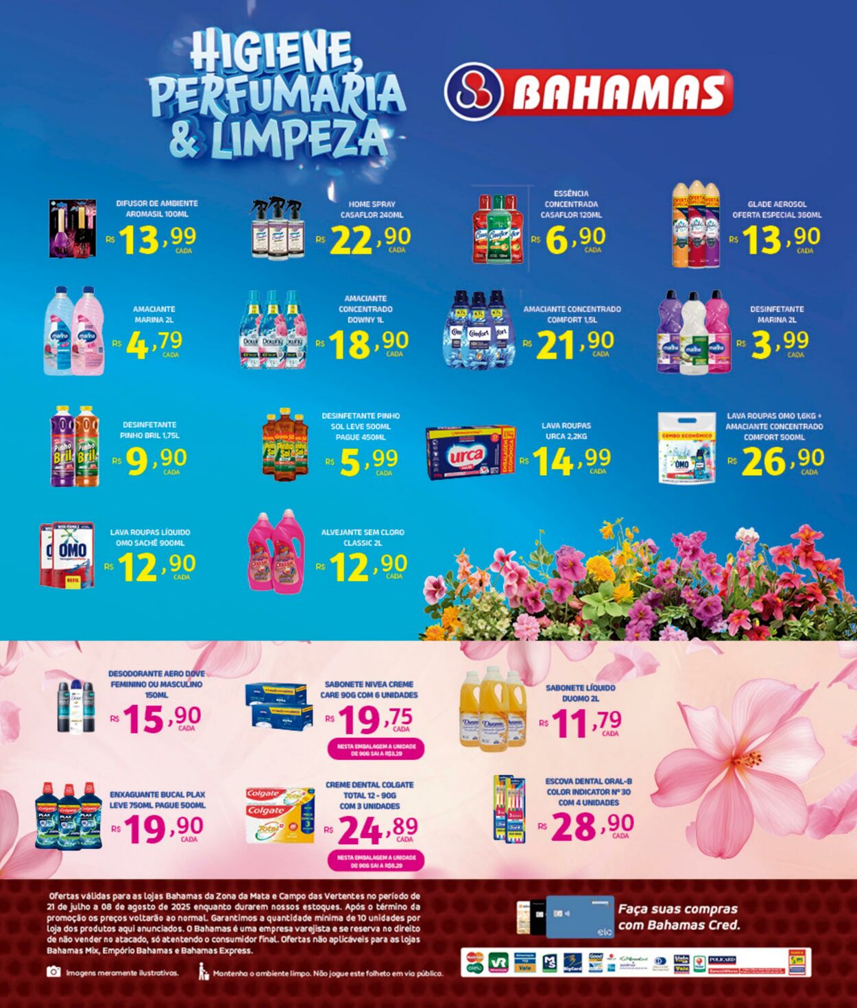Folheto Bahamas 21.07.2025 - 08.08.2025