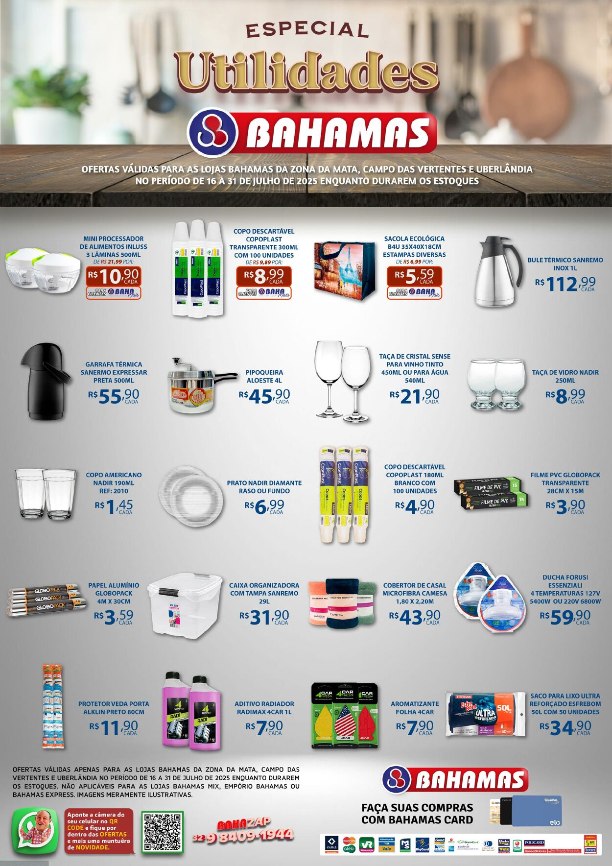 Folheto Bahamas 17.07.2025 - 31.07.2025