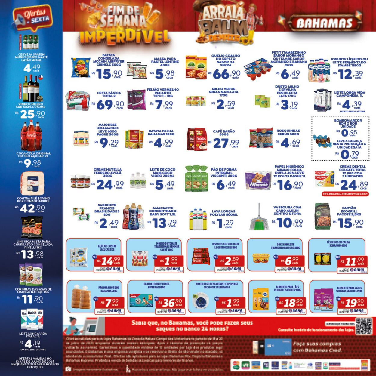Folheto Bahamas 18.07.2025 - 20.07.2025