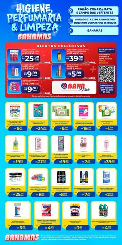 Folheto Bahamas 21.07.2025 - 22.07.2025