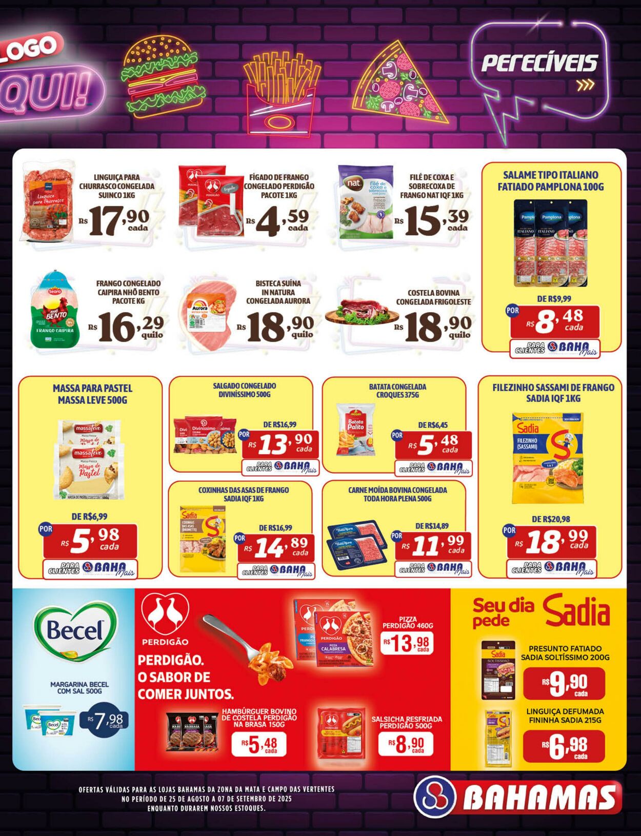 Folheto Bahamas 26.08.2025 - 07.09.2025