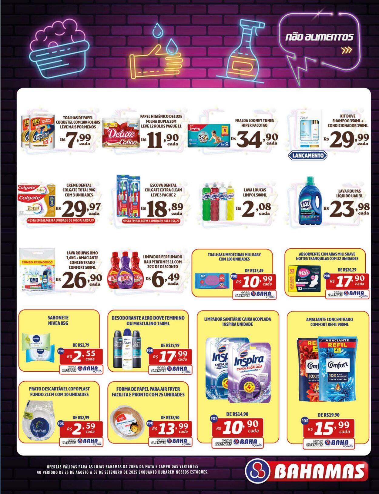 Folheto Bahamas 26.08.2025 - 07.09.2025