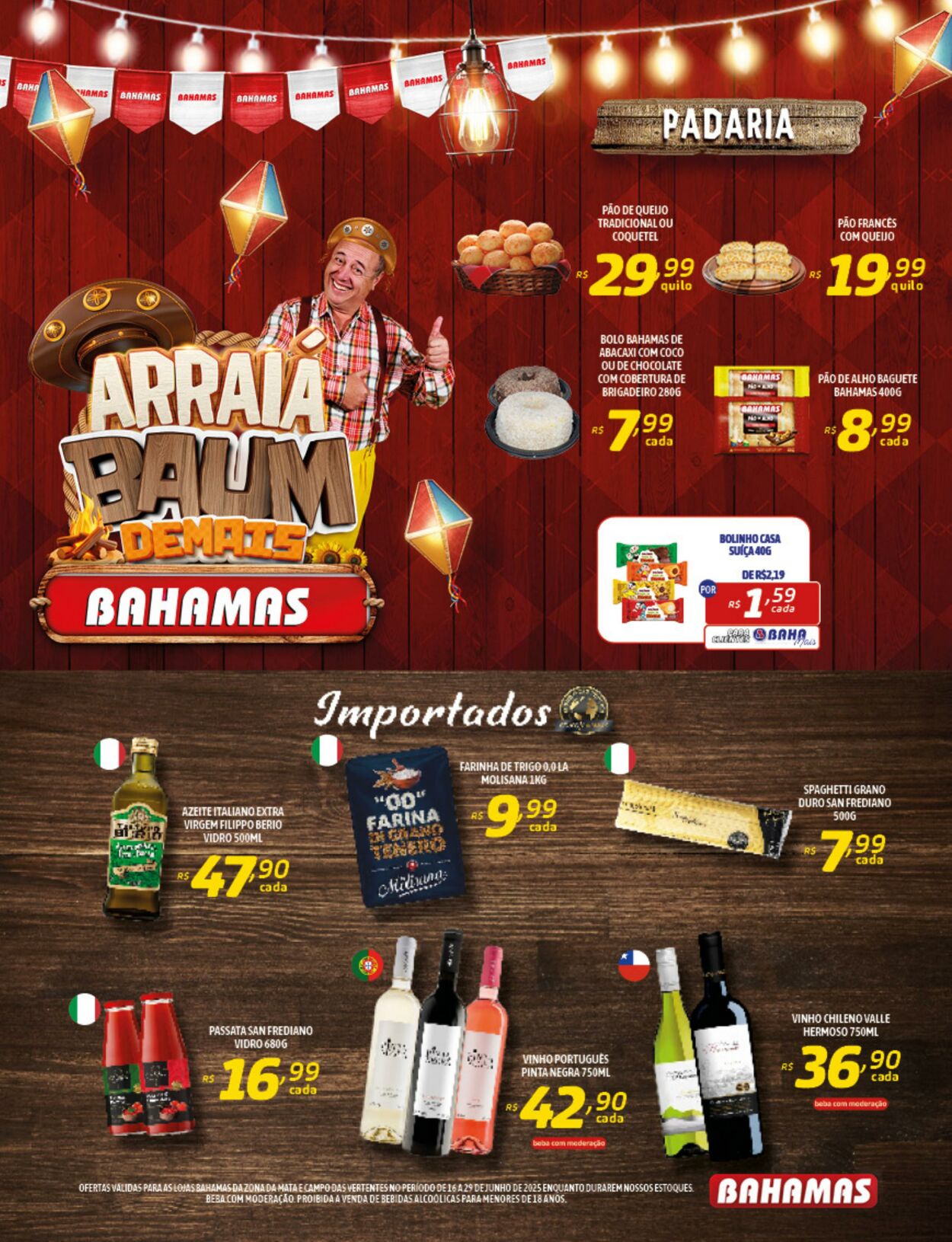 Folheto Bahamas 18.06.2025 - 29.06.2025