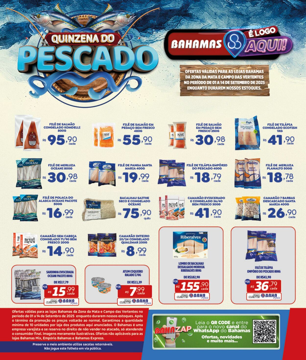 Folheto Bahamas 01.09.2025 - 14.09.2025