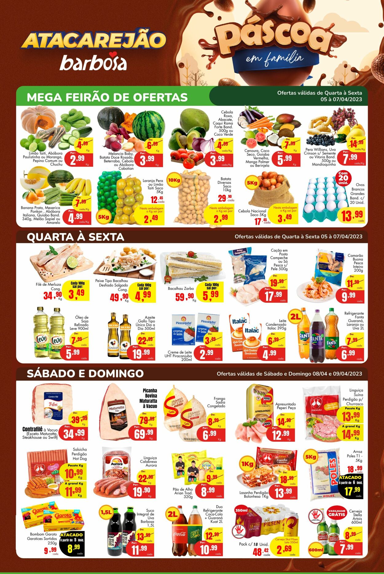 Folheto Barbosa Supermercados 05.04.2023 - 11.04.2023