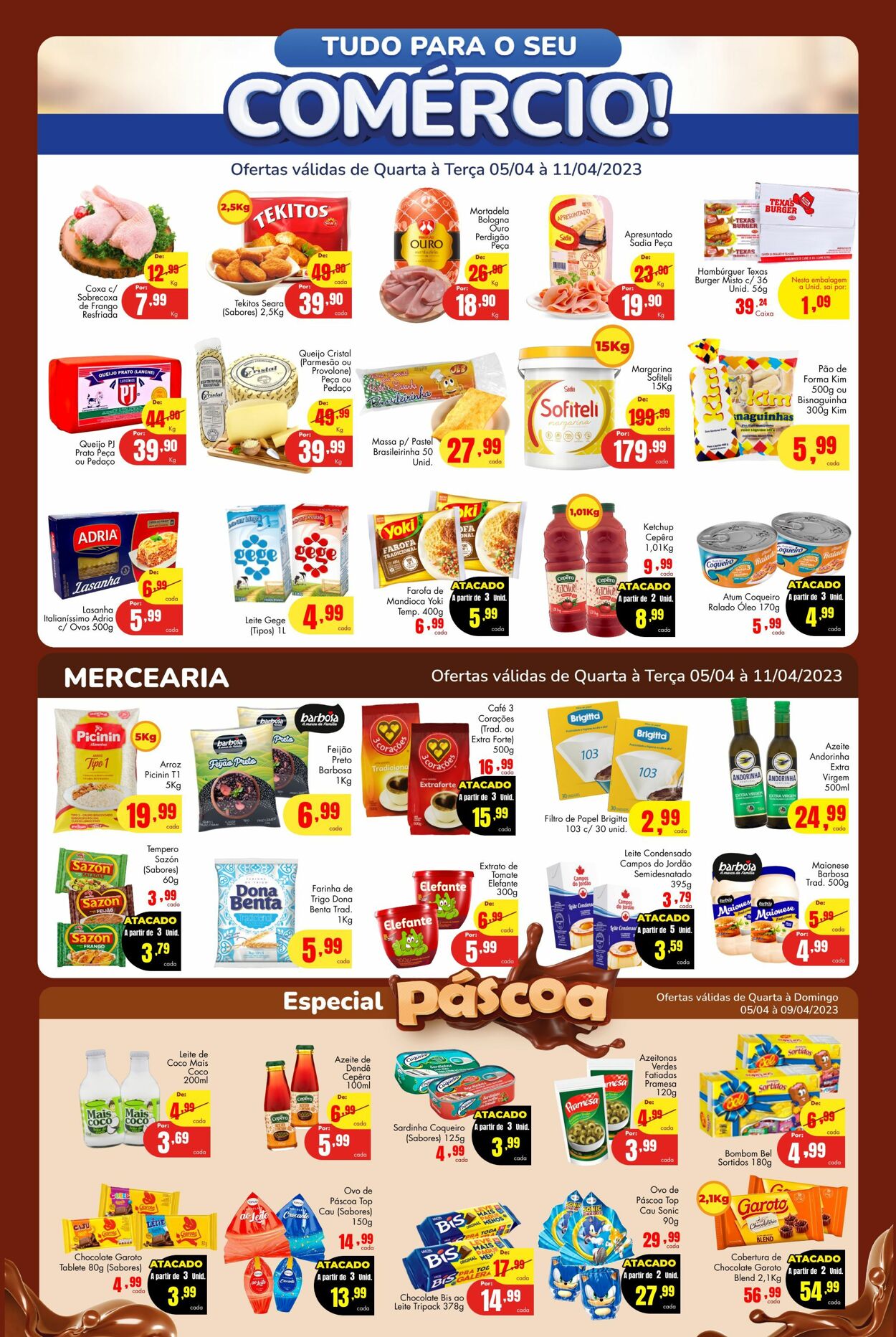 Folheto Barbosa Supermercados 05.04.2023 - 11.04.2023