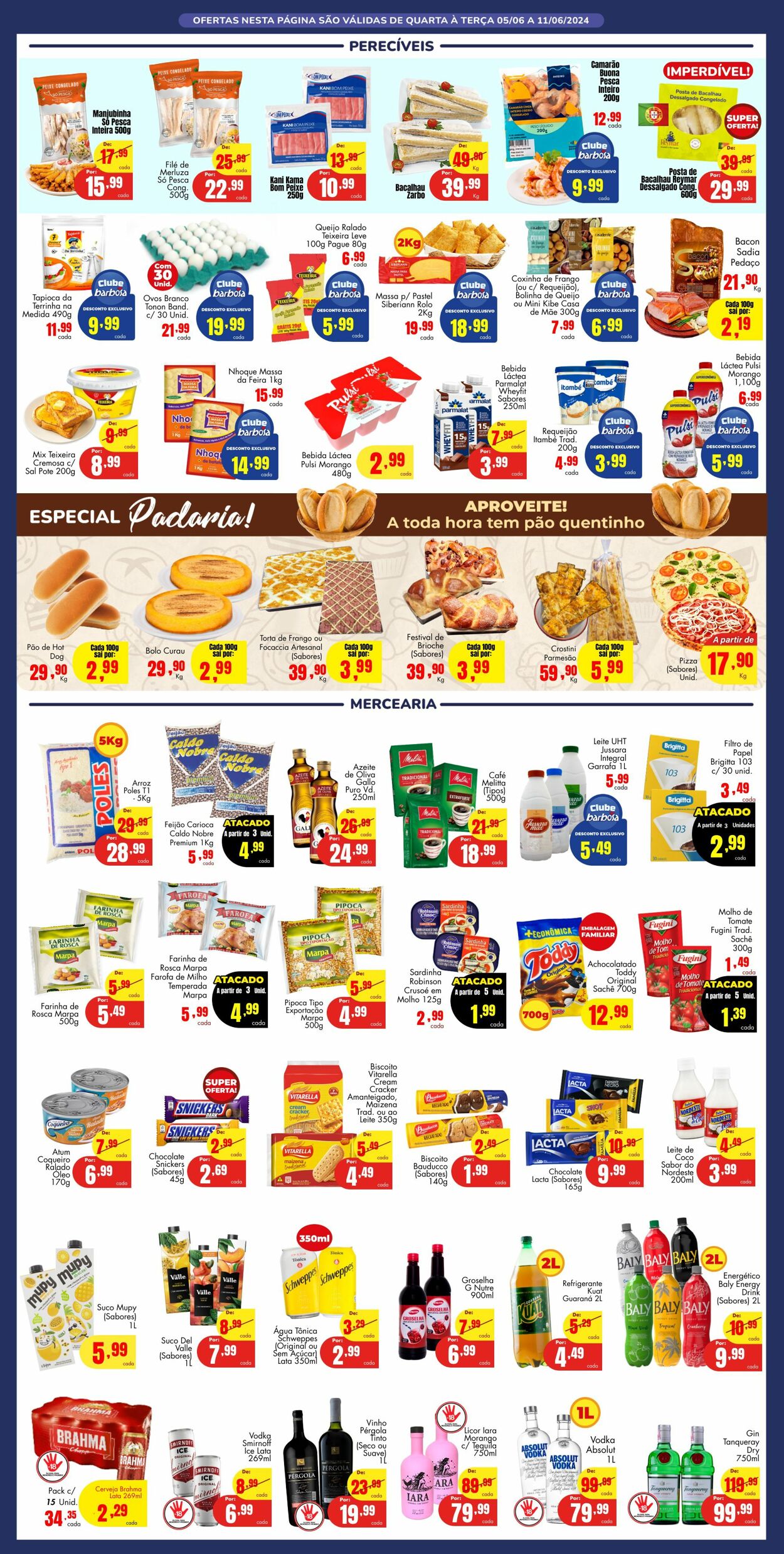 Folheto Barbosa Supermercados 05.06.2024 - 11.06.2024