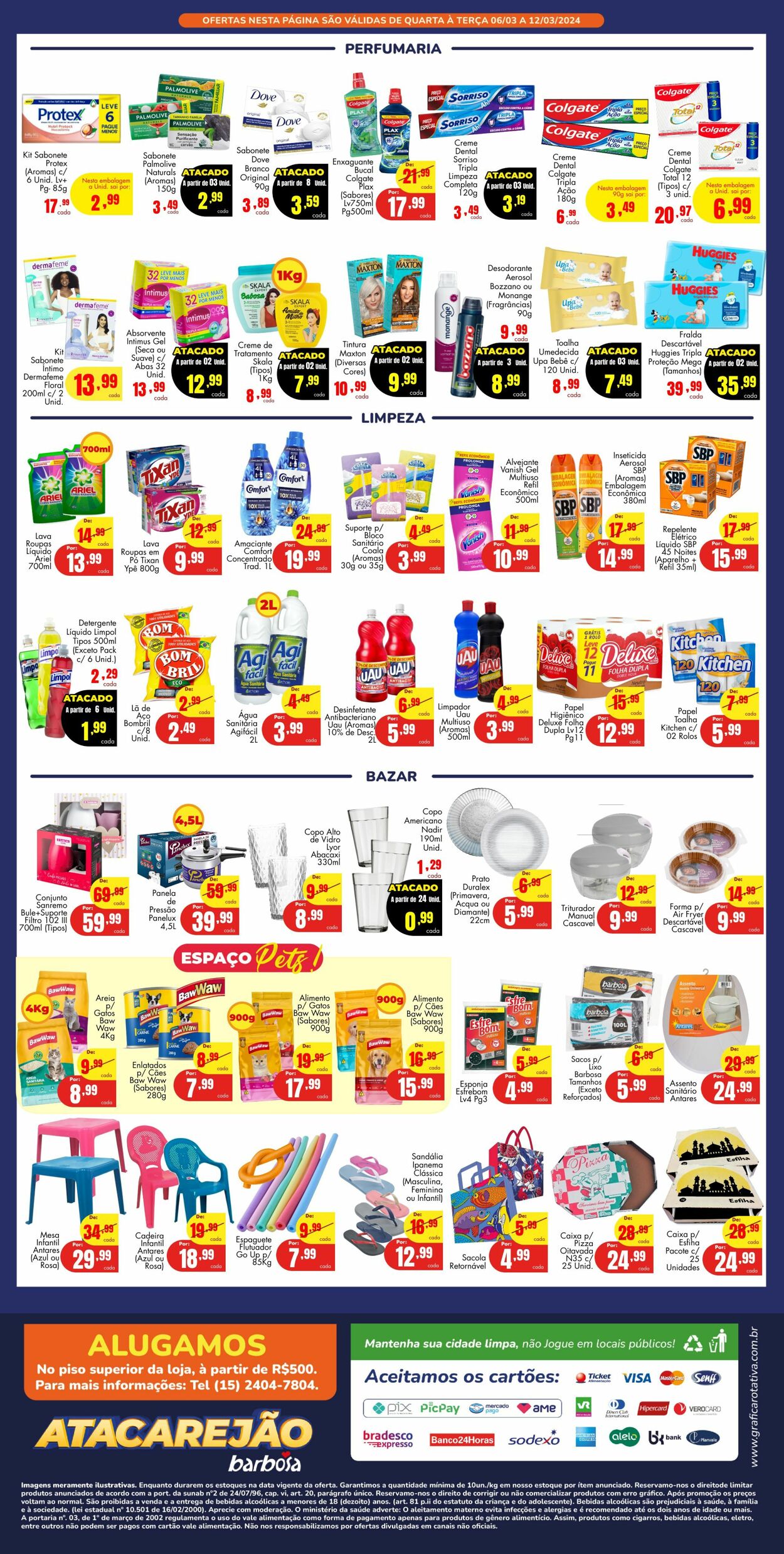 Folheto Barbosa Supermercados 06.03.2024 - 12.03.2024