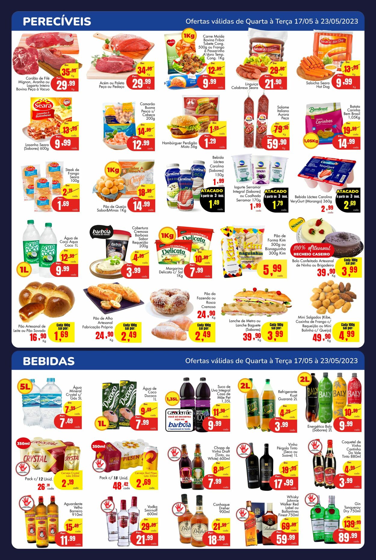 Folheto Barbosa Supermercados 17.05.2023 - 23.05.2023