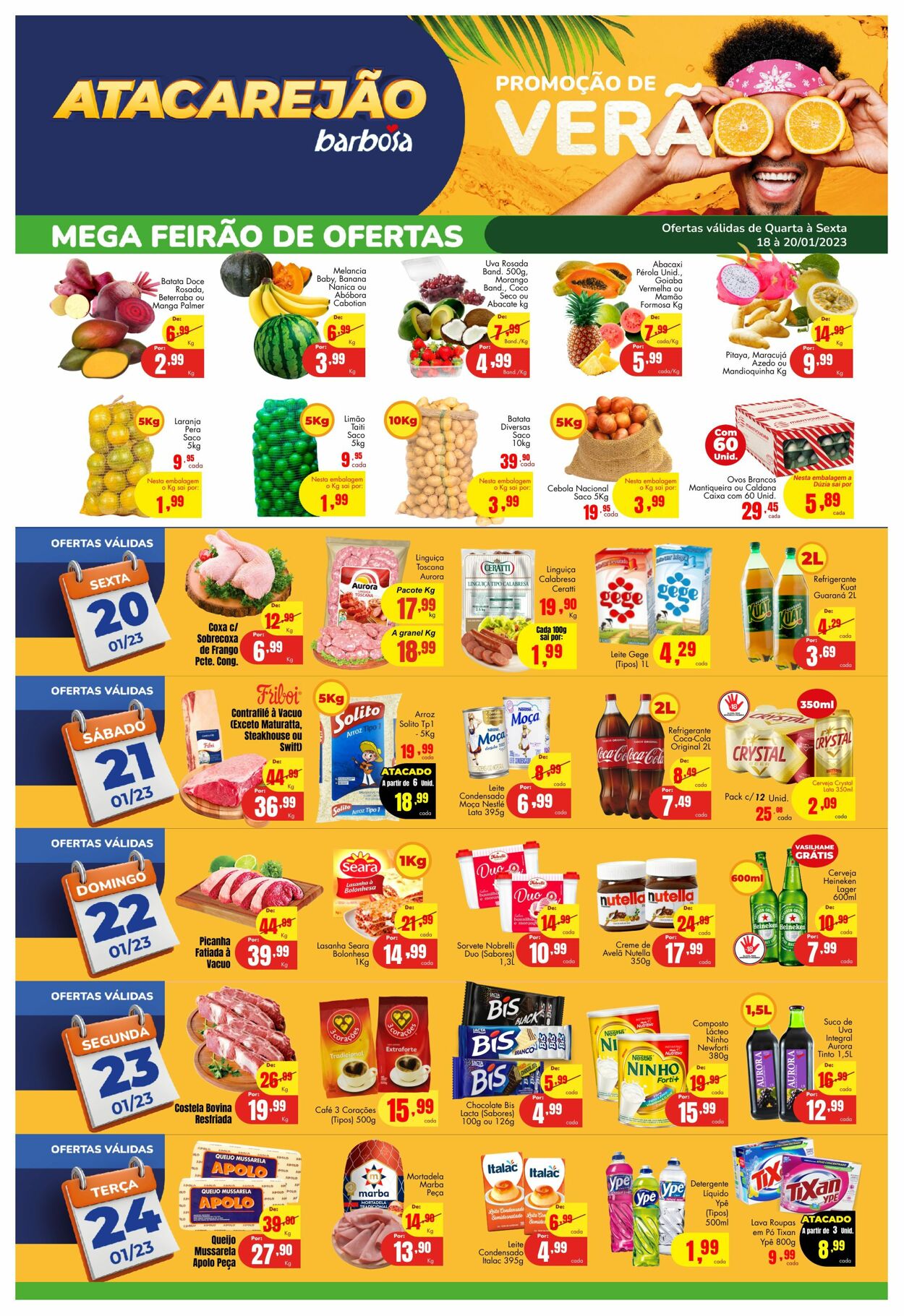 Folheto Barbosa Supermercados 11.01.2023 - 17.01.2023