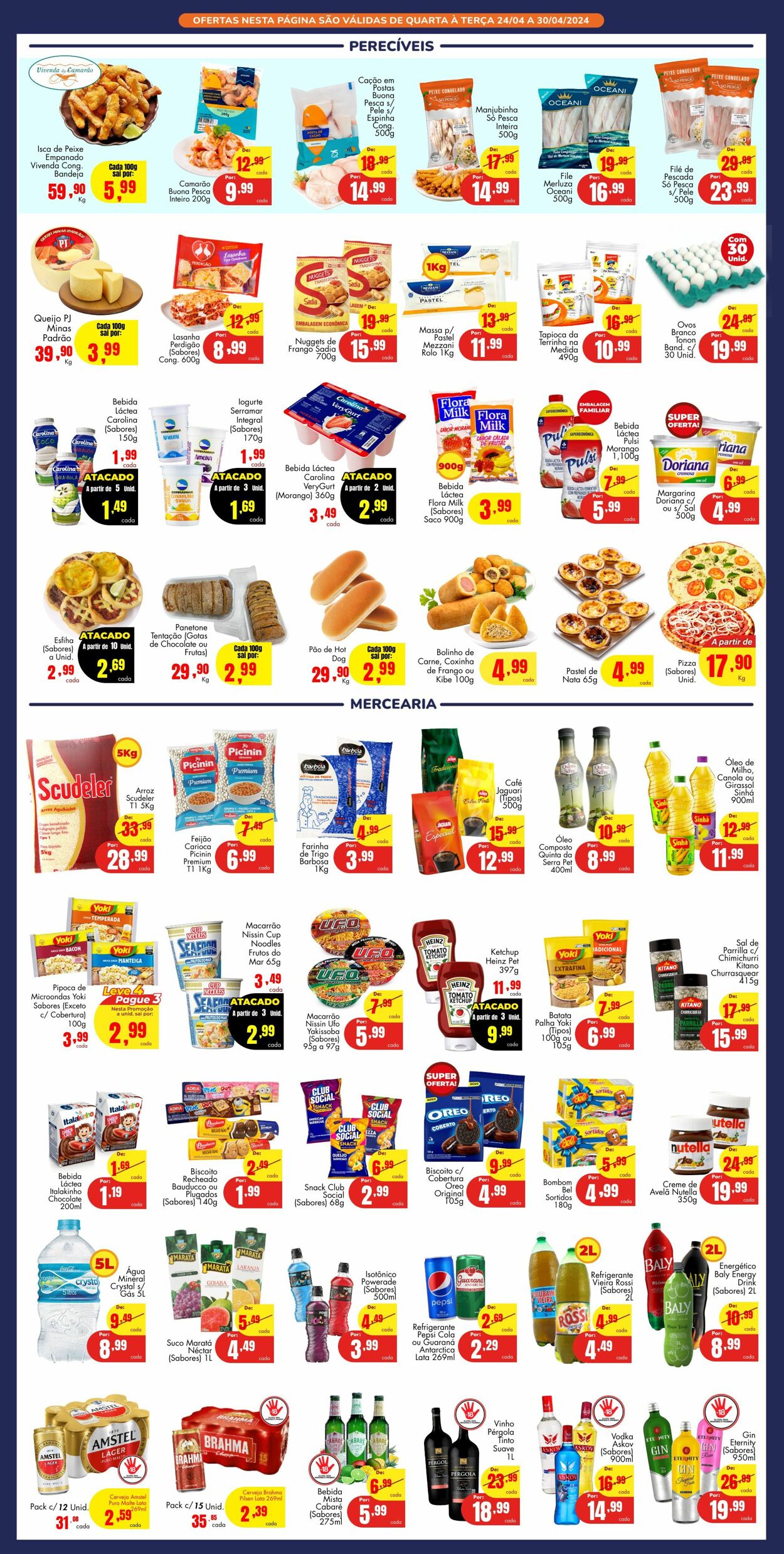 Folheto Barbosa Supermercados 24.04.2024 - 30.04.2024